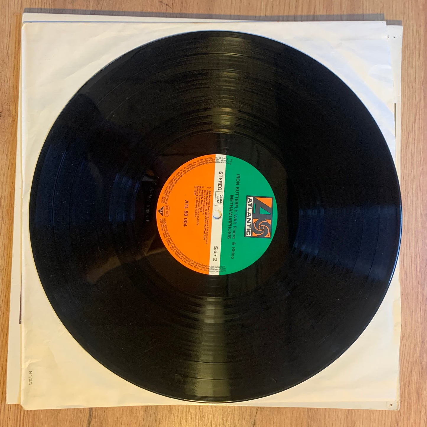 IRON BUTTERFLY - METAMORPHOSIS...RE EU 1984...VG+/VG+