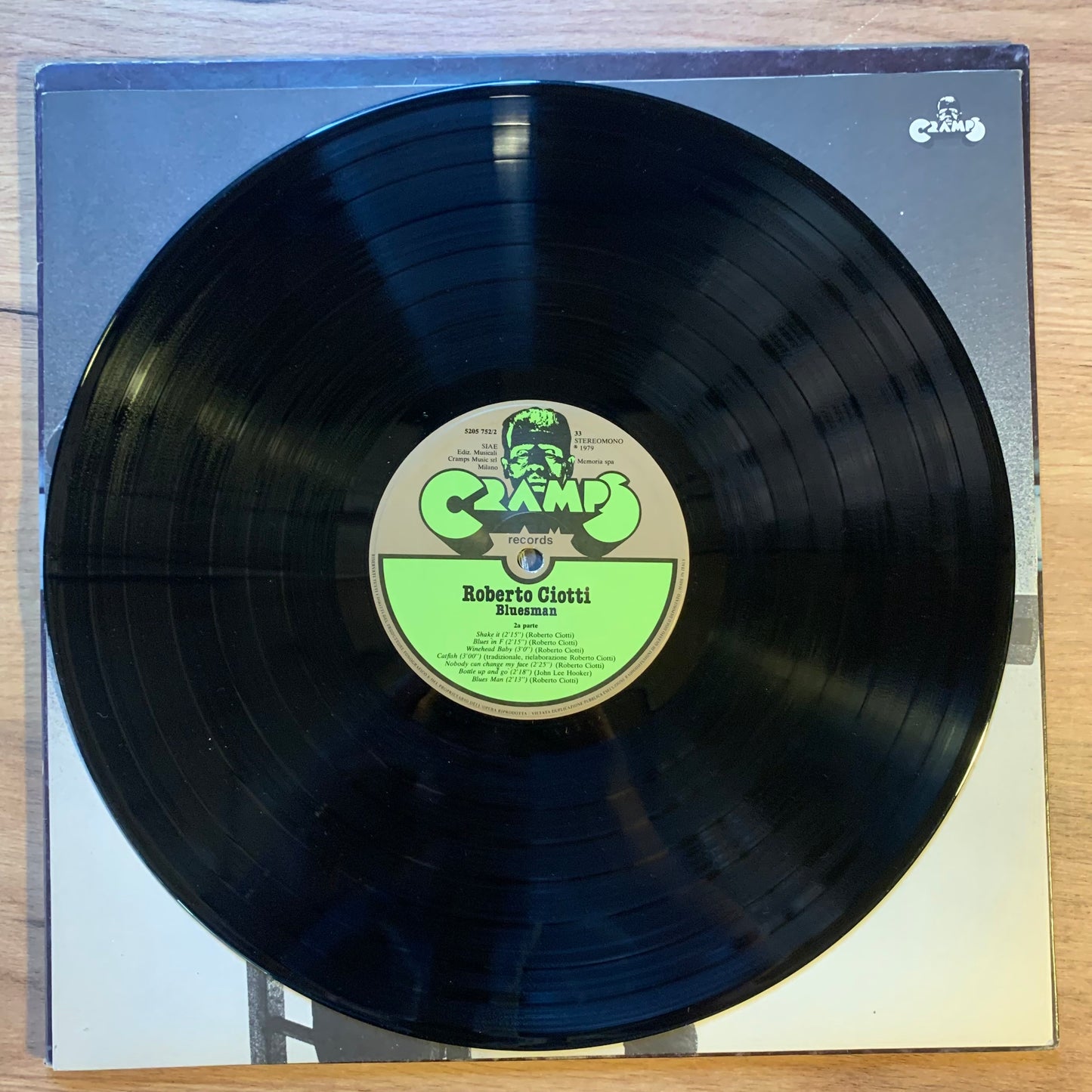 ROBERTO CIOTTI - BLUESMAN...OG ITA 1979...VG++/VG