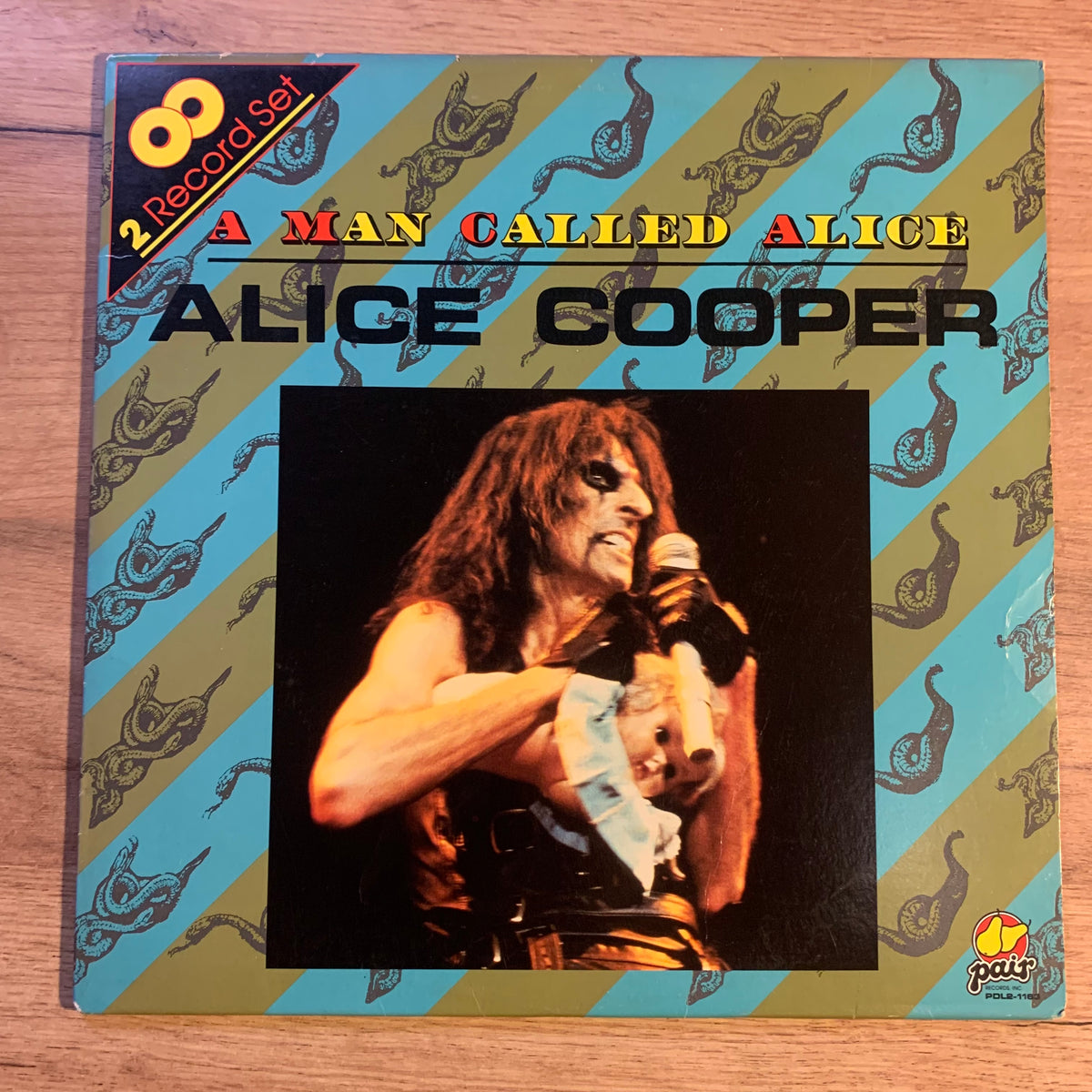 Alice Cooper A Man Called Alice deux vinyles noirs