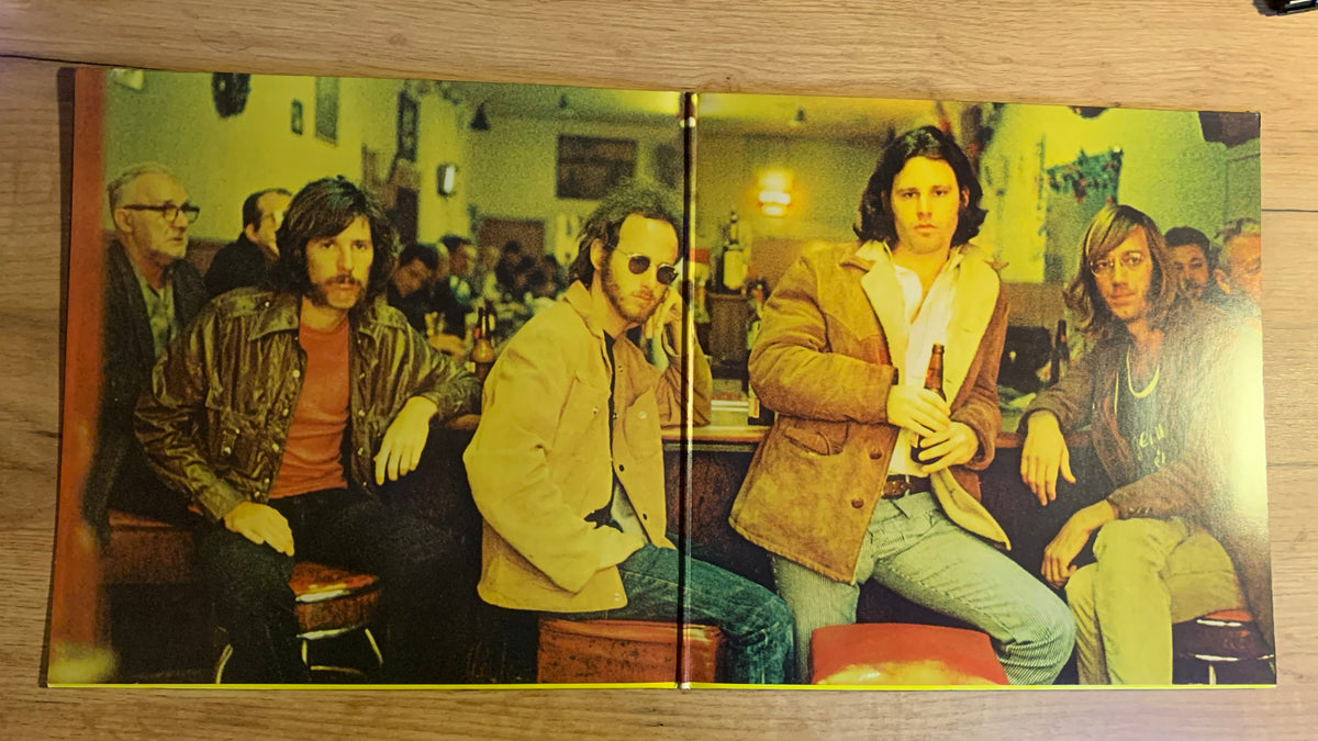 The Doors Morrison Hotel, intérieur de la pochette ouvrante