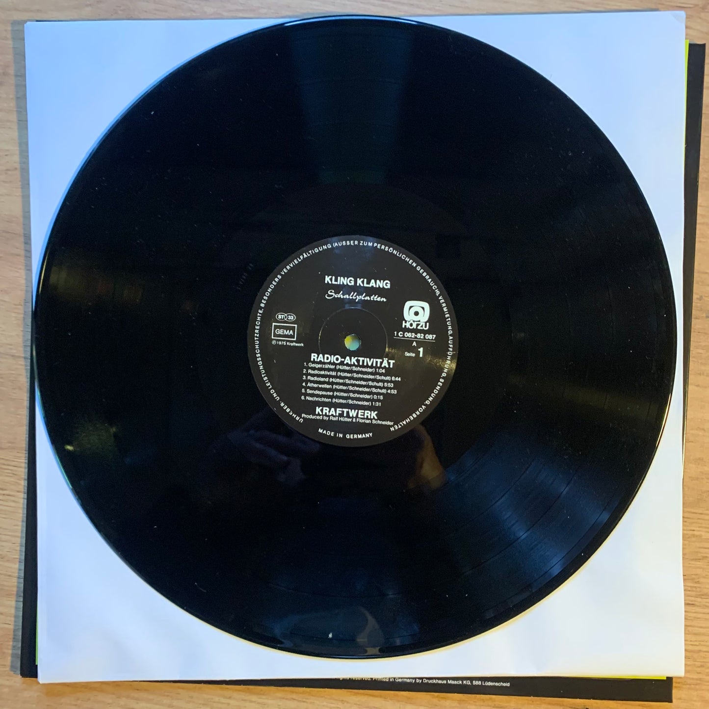 KRAFTWERK - RADIO-AKTIVITÄT...RE GER...EX/VG+