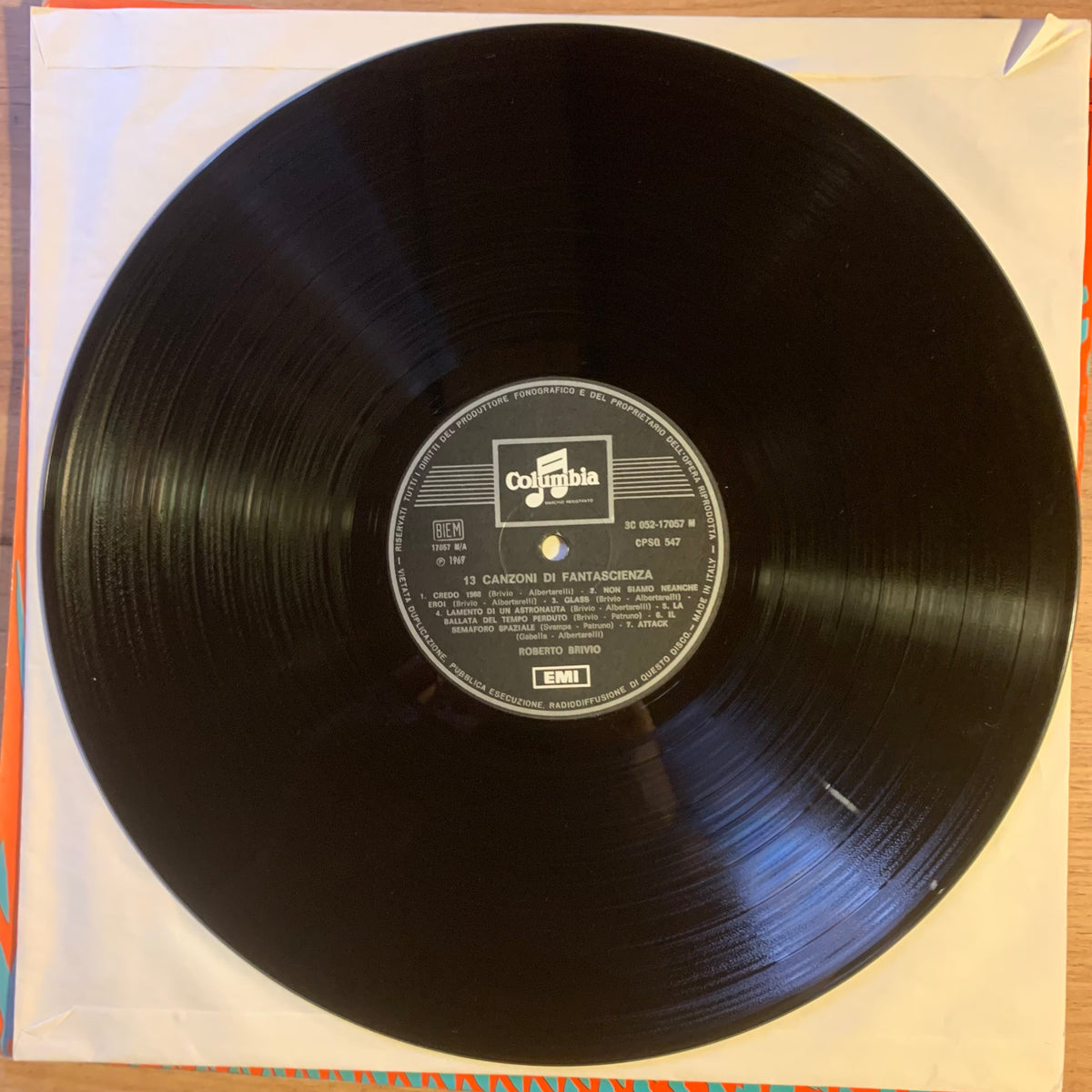 Disque vinyle Columbia