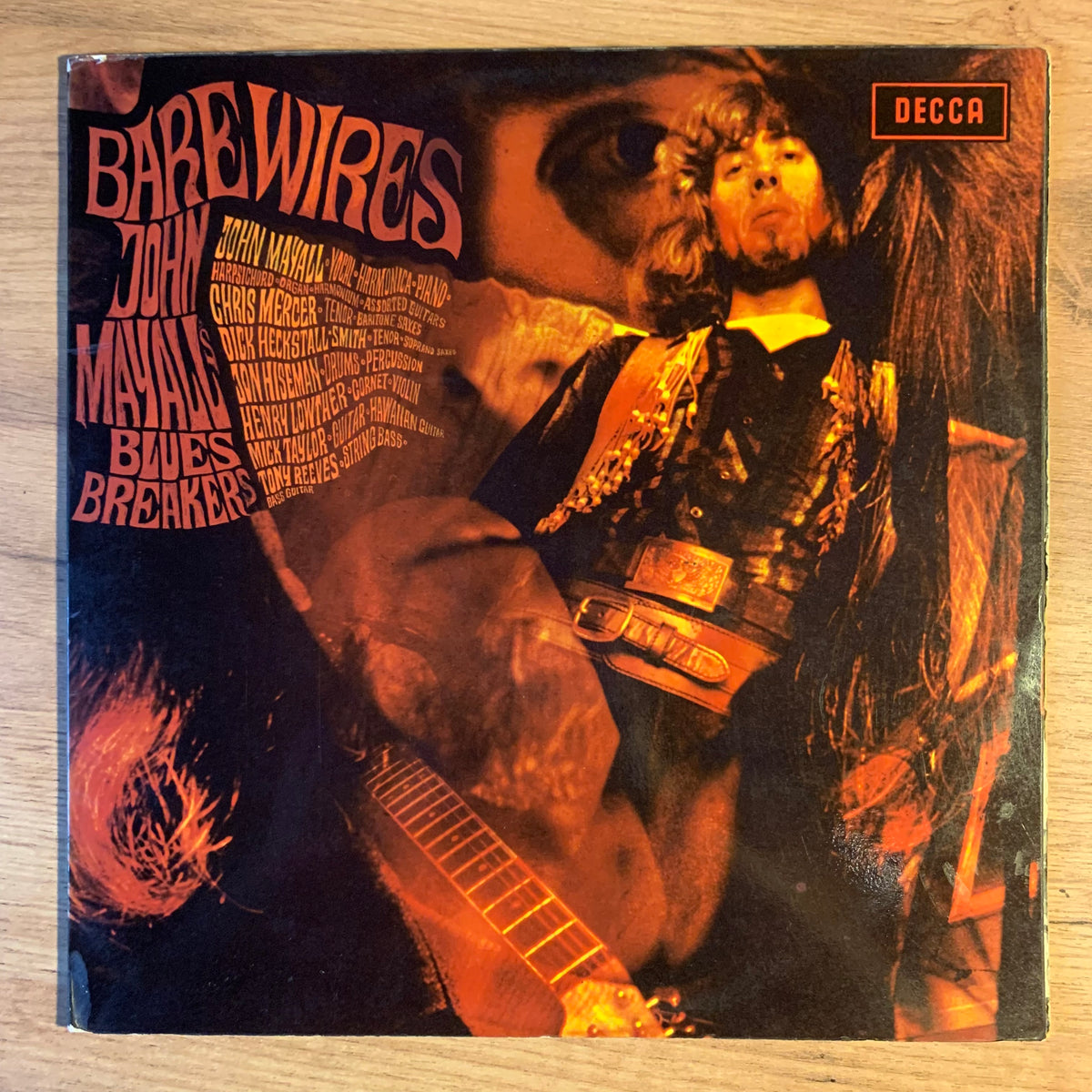 John Mayall’s Bluesbreakers - Bare Wires : pochette recto