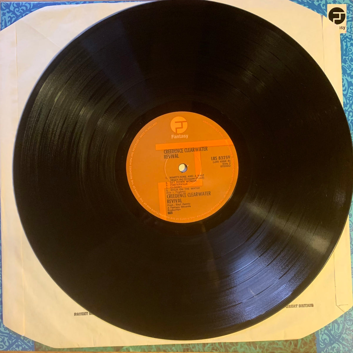 Creedence Clearwater Revival vinyle Fantasy LBS 83259