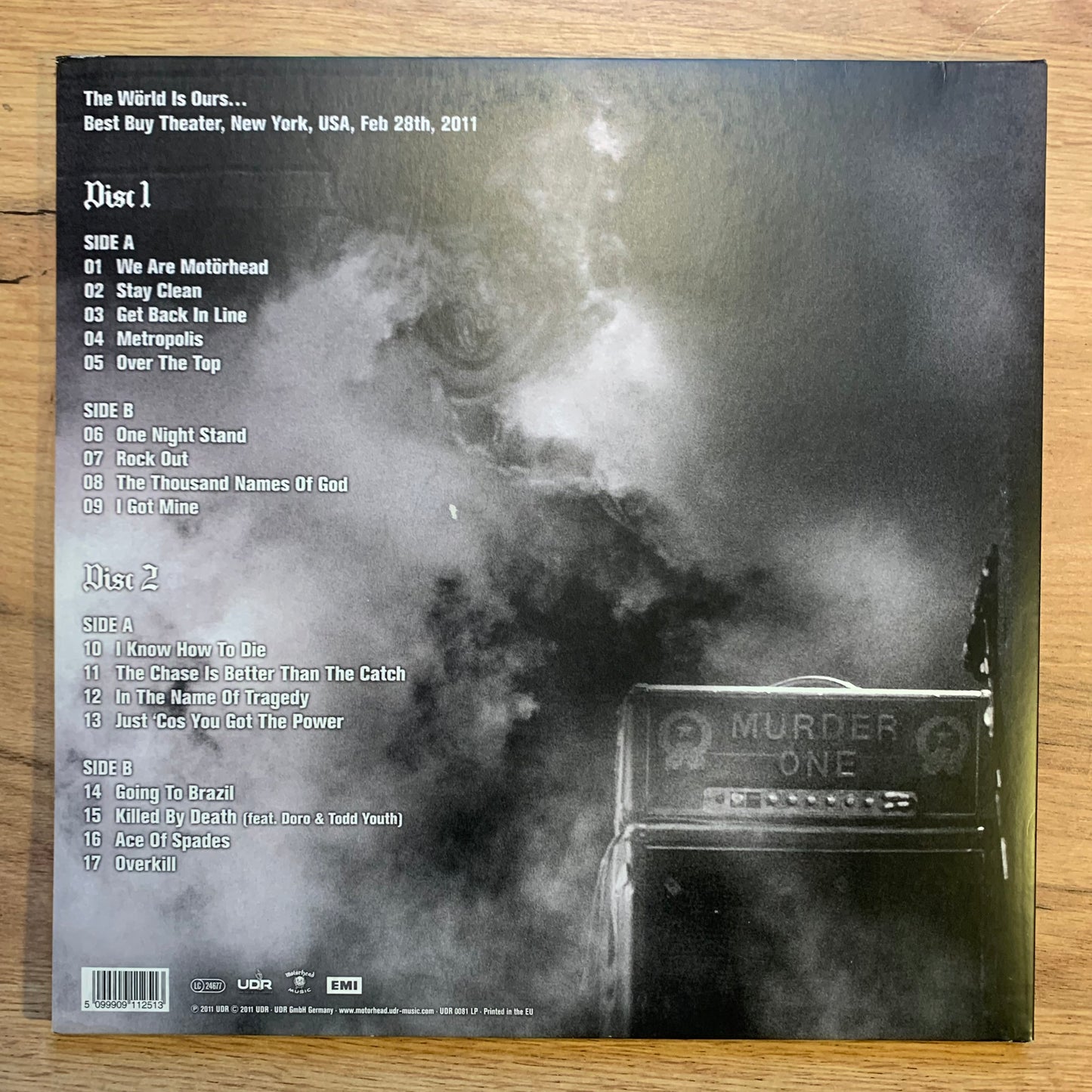 MÖTÖRHEAD - THE WÖRLD IS OURS VOL.1...OG EU 2011...NM/NM