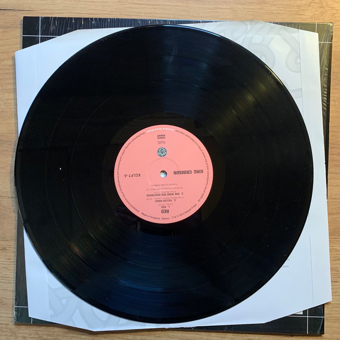 KING CRIMSON - RED...RE EU 2013...EX/NM