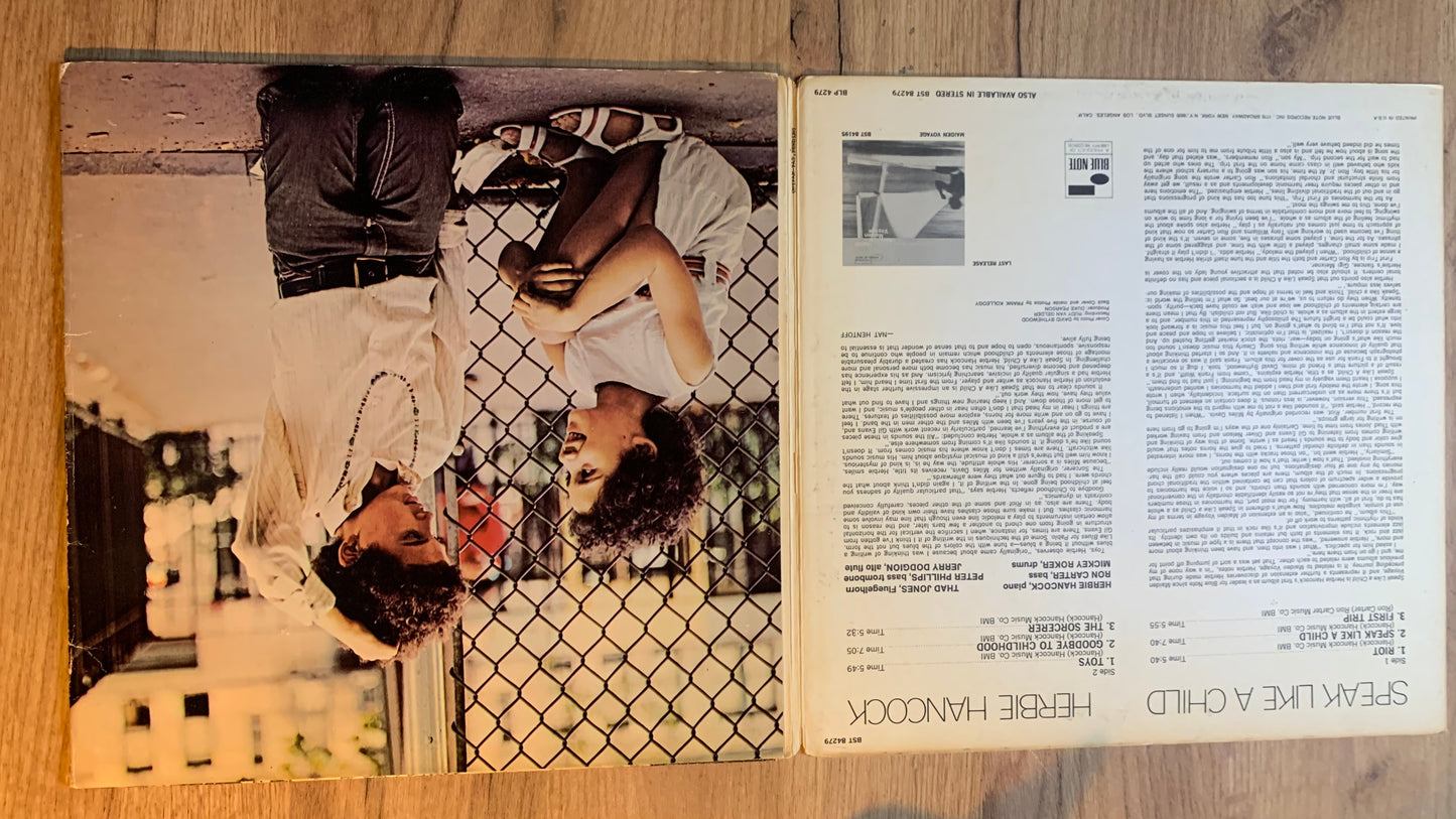 HERBIE HANCOCK - SPEAK LIKE A CHILD...OG US 1968...VG/VG