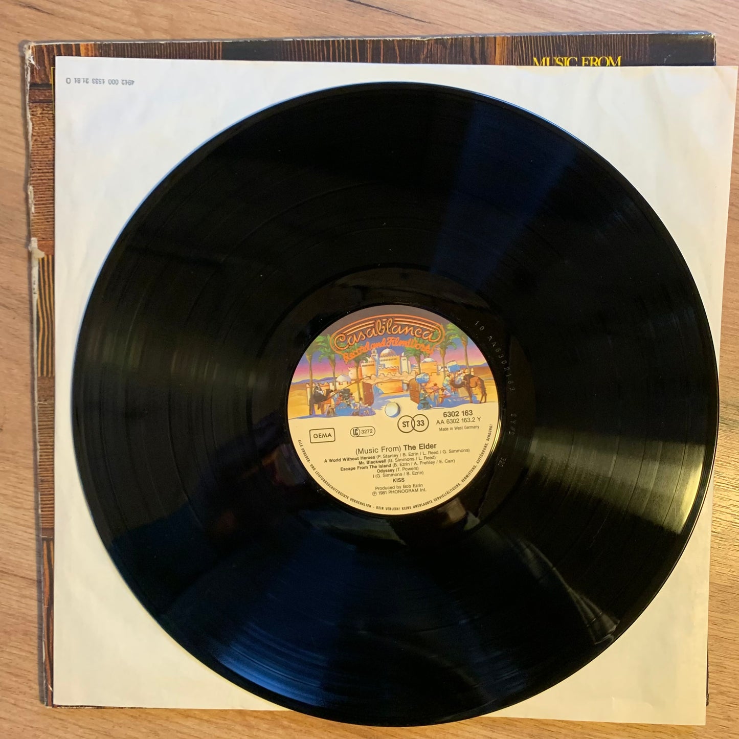 KISS - (MUSIC FROM) THE ELDER...OG GER 1981...VG+/VG