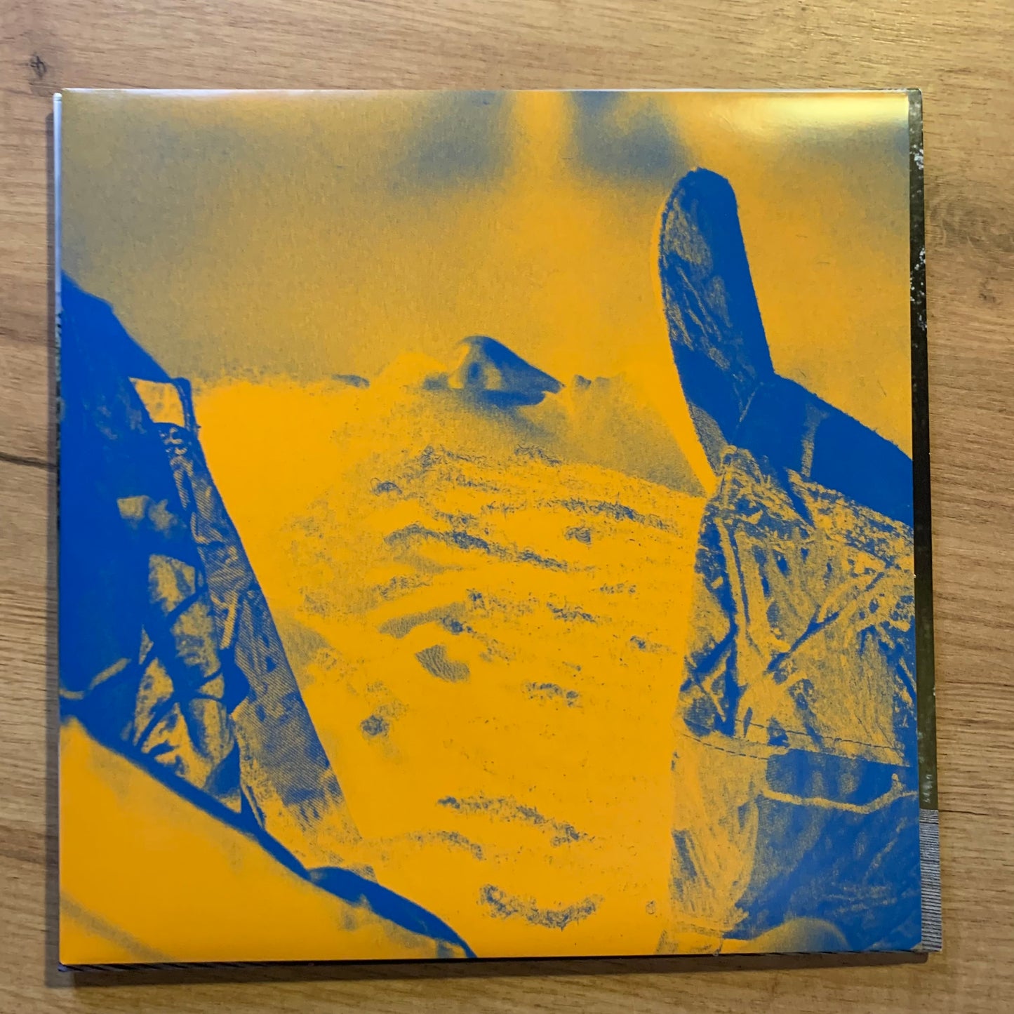 Limsa + Isha - Bitume Caviar Vol.01 - Sous-pochette intérieure artwork bleu/or