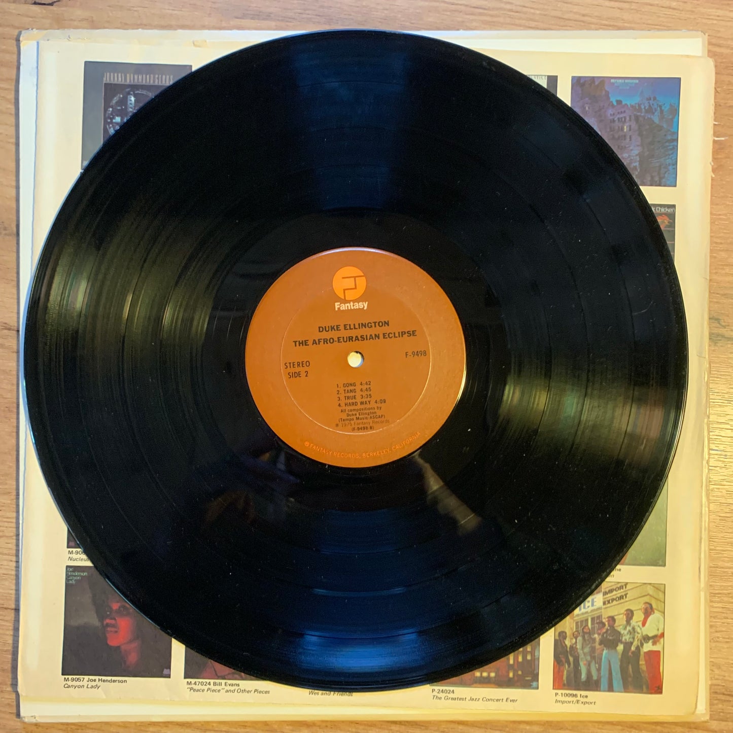 DUKE ELLINGTON - THE AFRO-EURASIAN ECLIPSE...OG US 1975...VG+/VG+