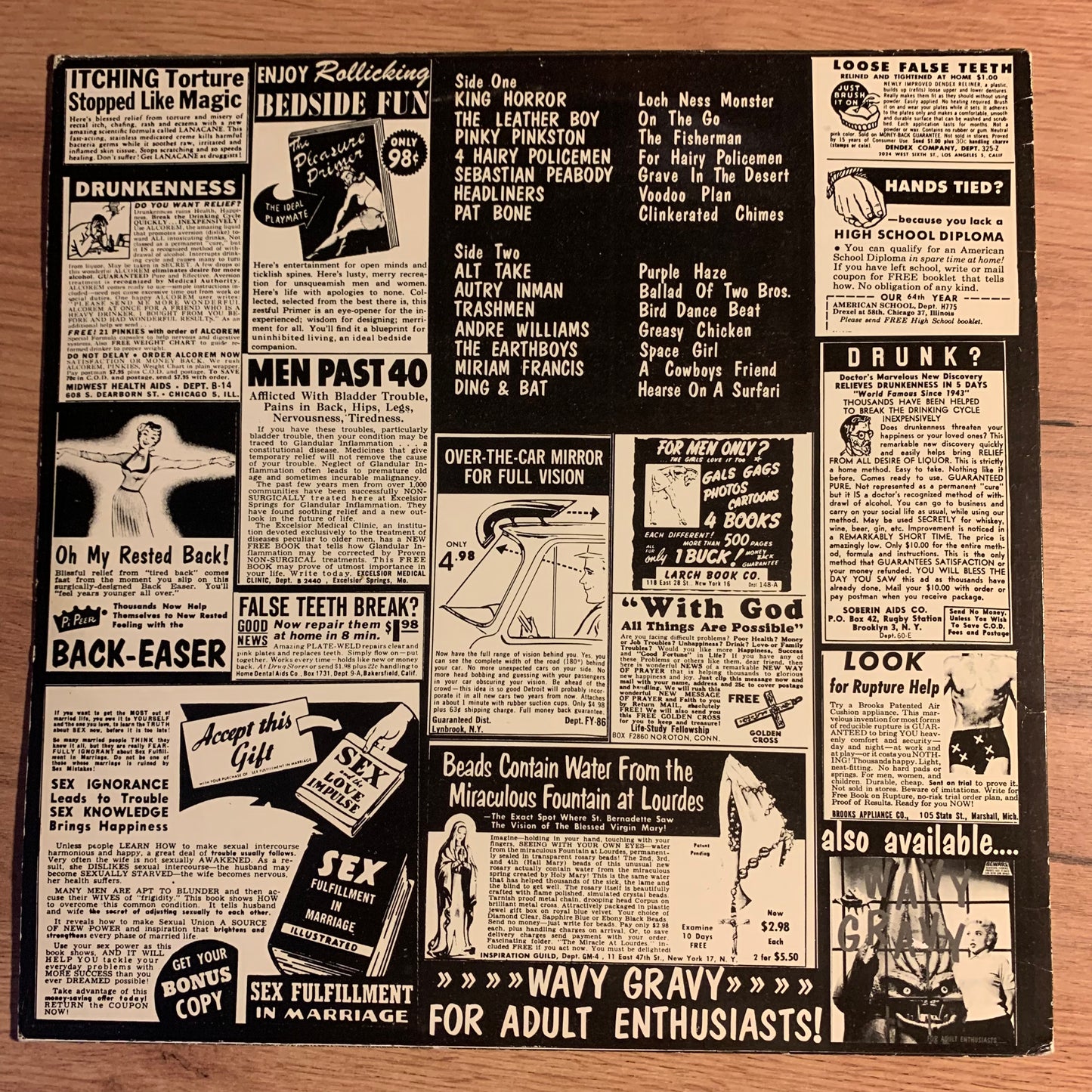 WAVY GRAVY (FOUR HAIRY POLICEMEN)...BOOT UK...EX/VG+