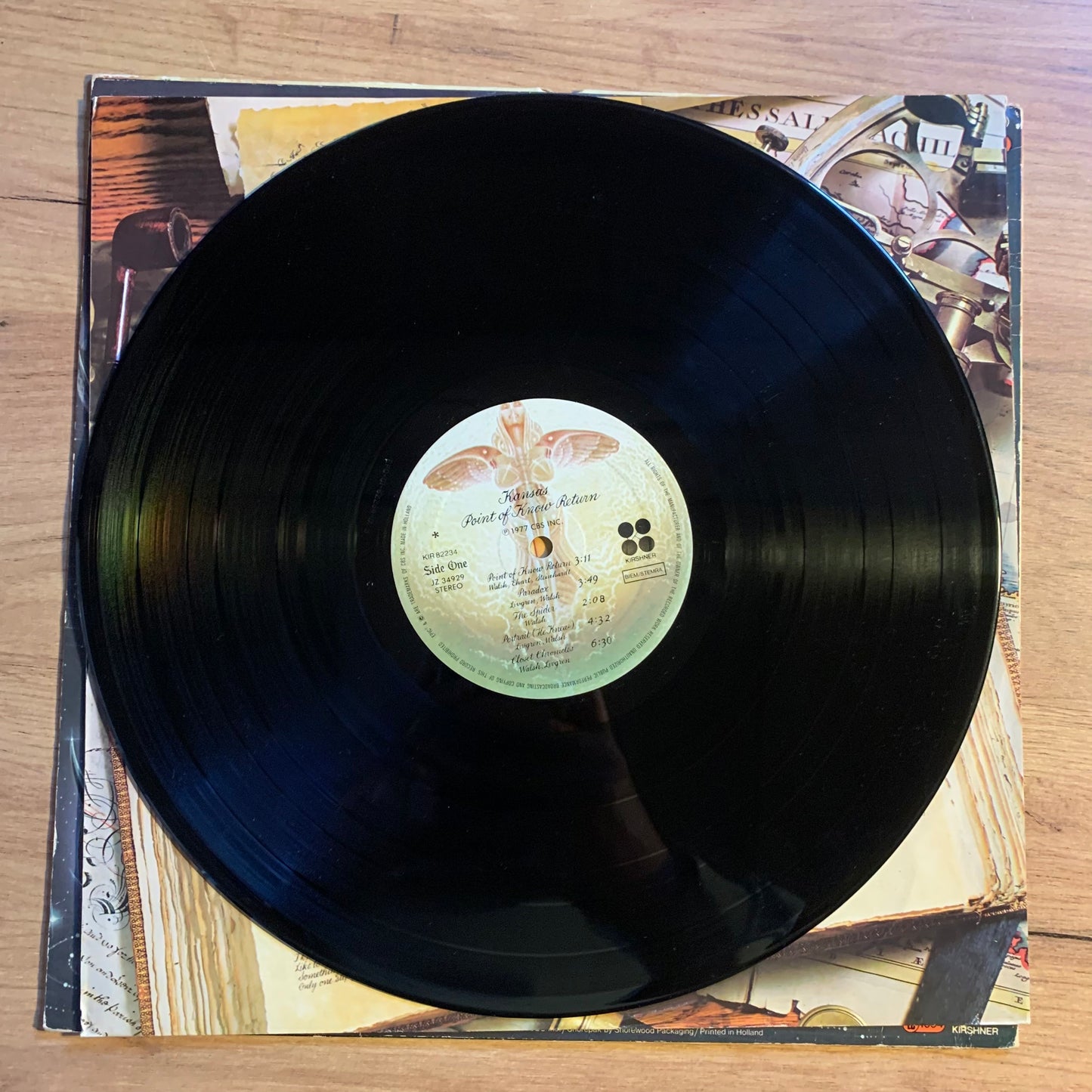KANSAS - POINT OF KNOW RETURN...RE EU...VG+/VG+