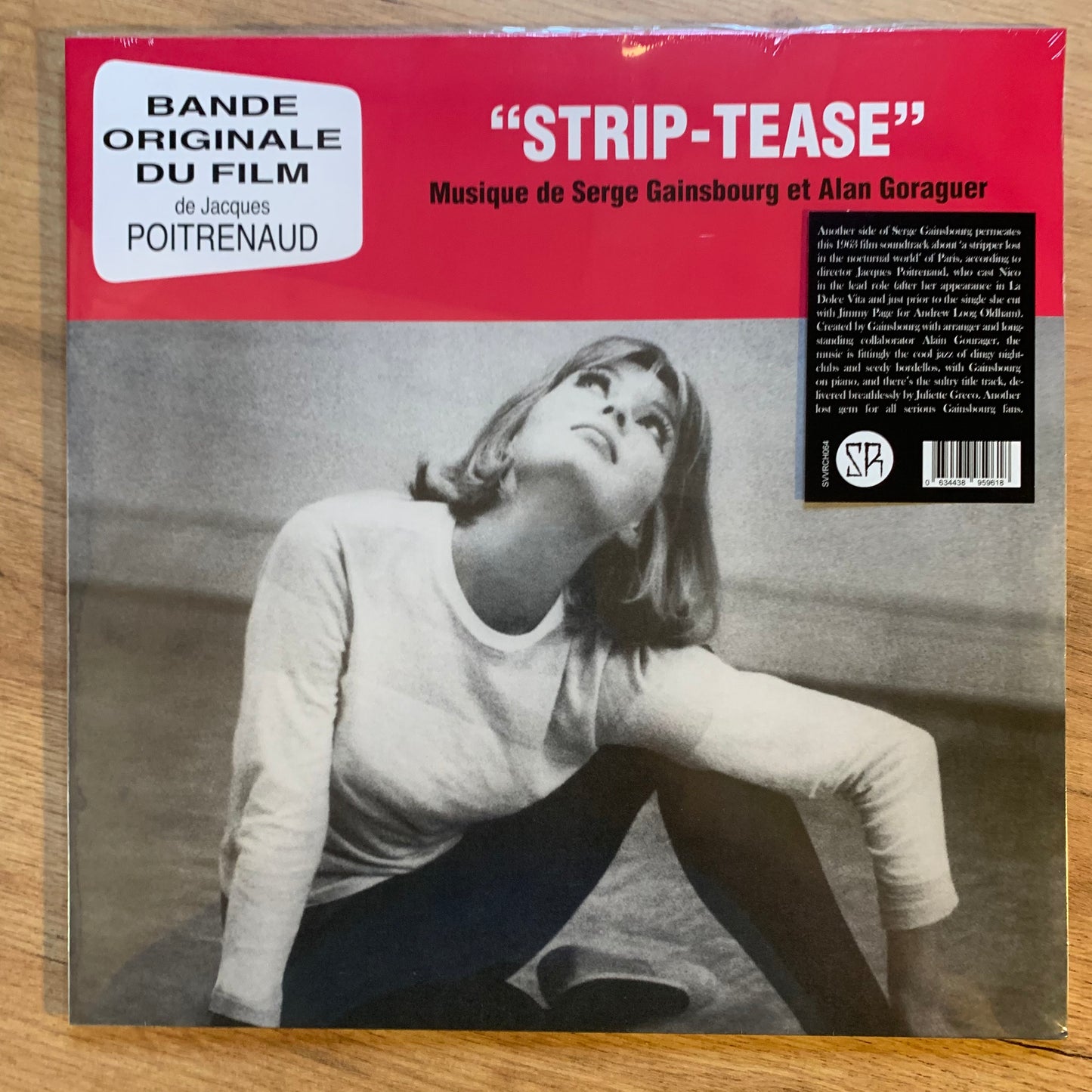 SERGE GAINSBOURG & ALAN GORAGUER - STRIP-TEASE OST...RE AUS 2022...SEALED