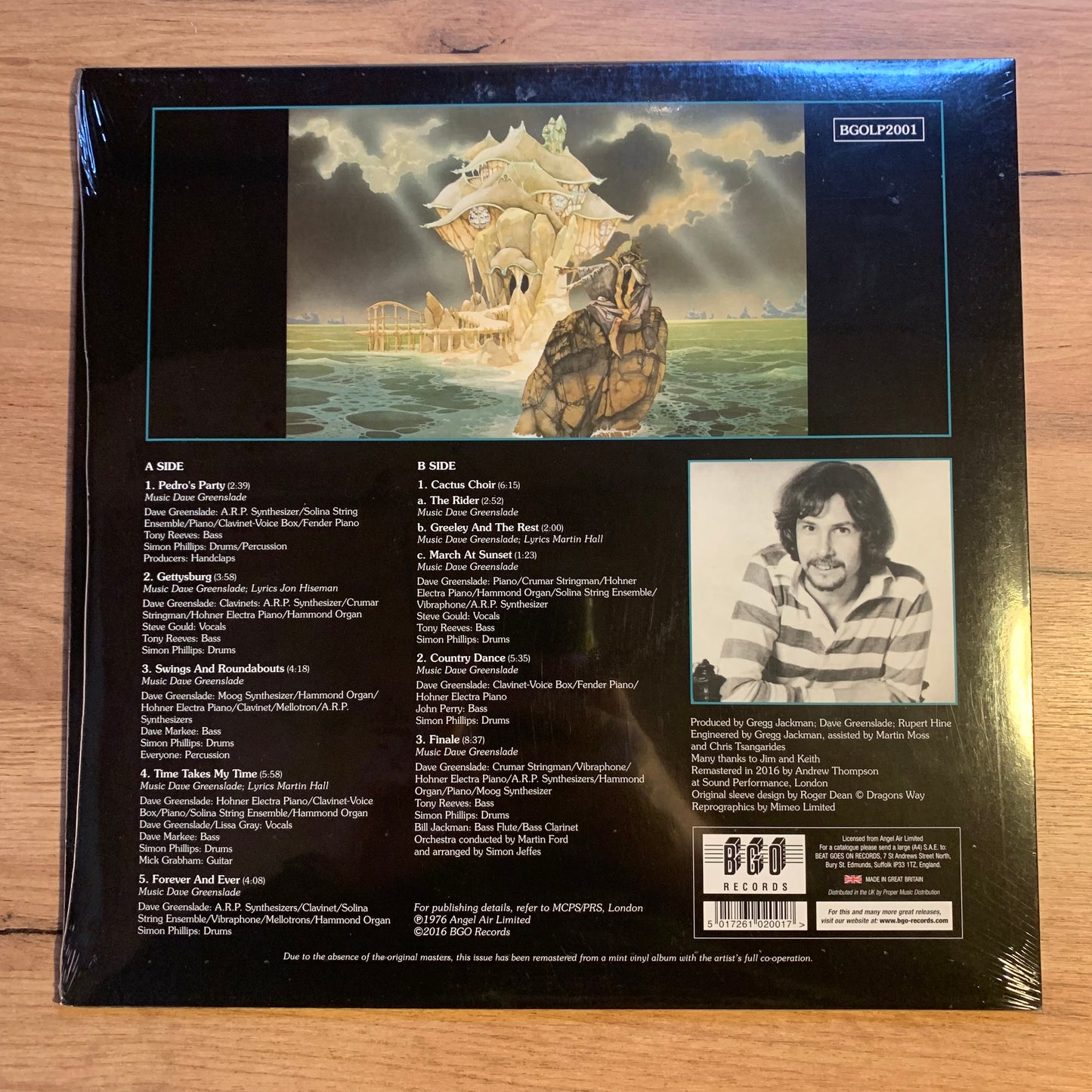 DAVE GREENSLADE - CACTUS CHOIR ...RE UK 2016 SEALED