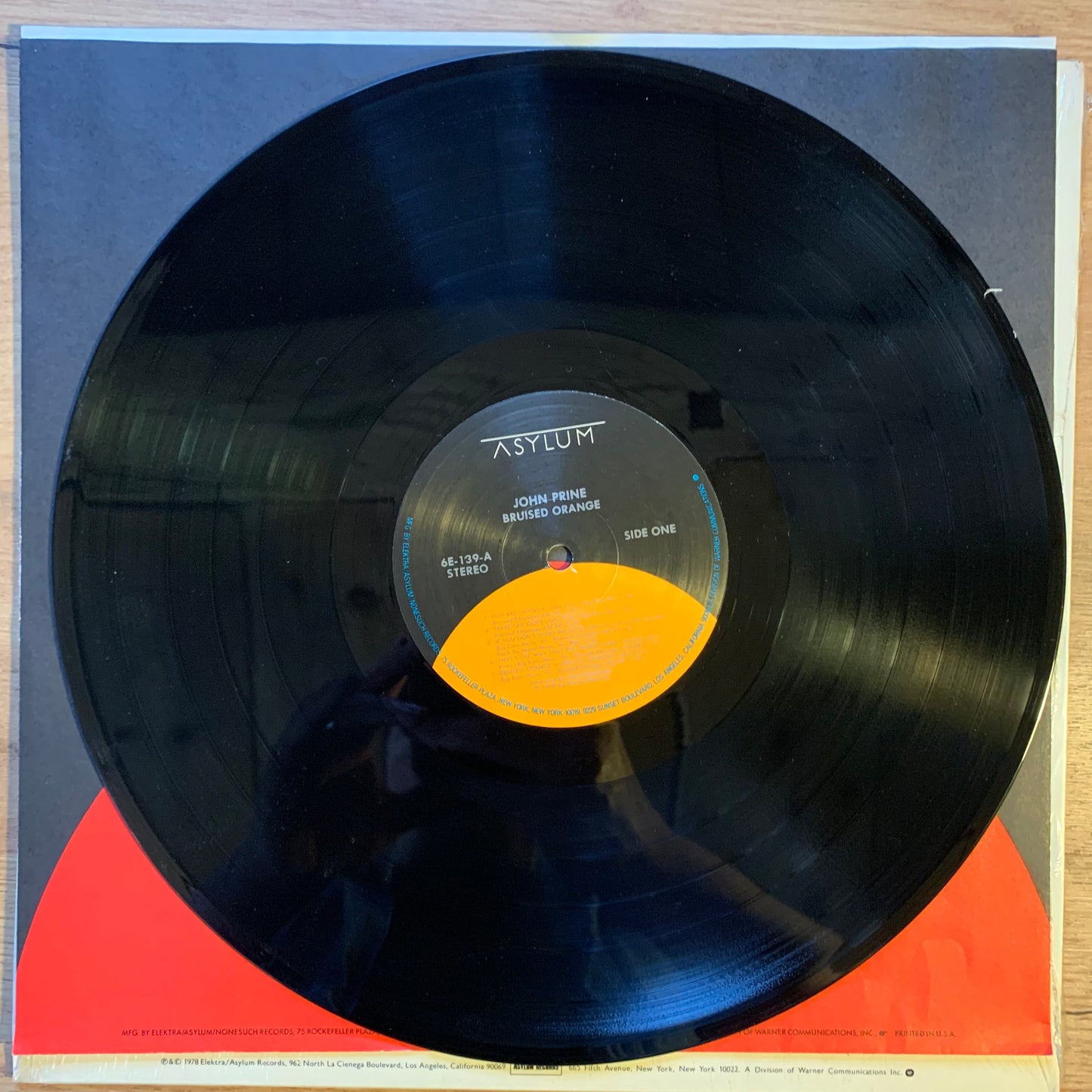 JOHN PRINE - BRUISED ORANGE...RE US...EX/EX