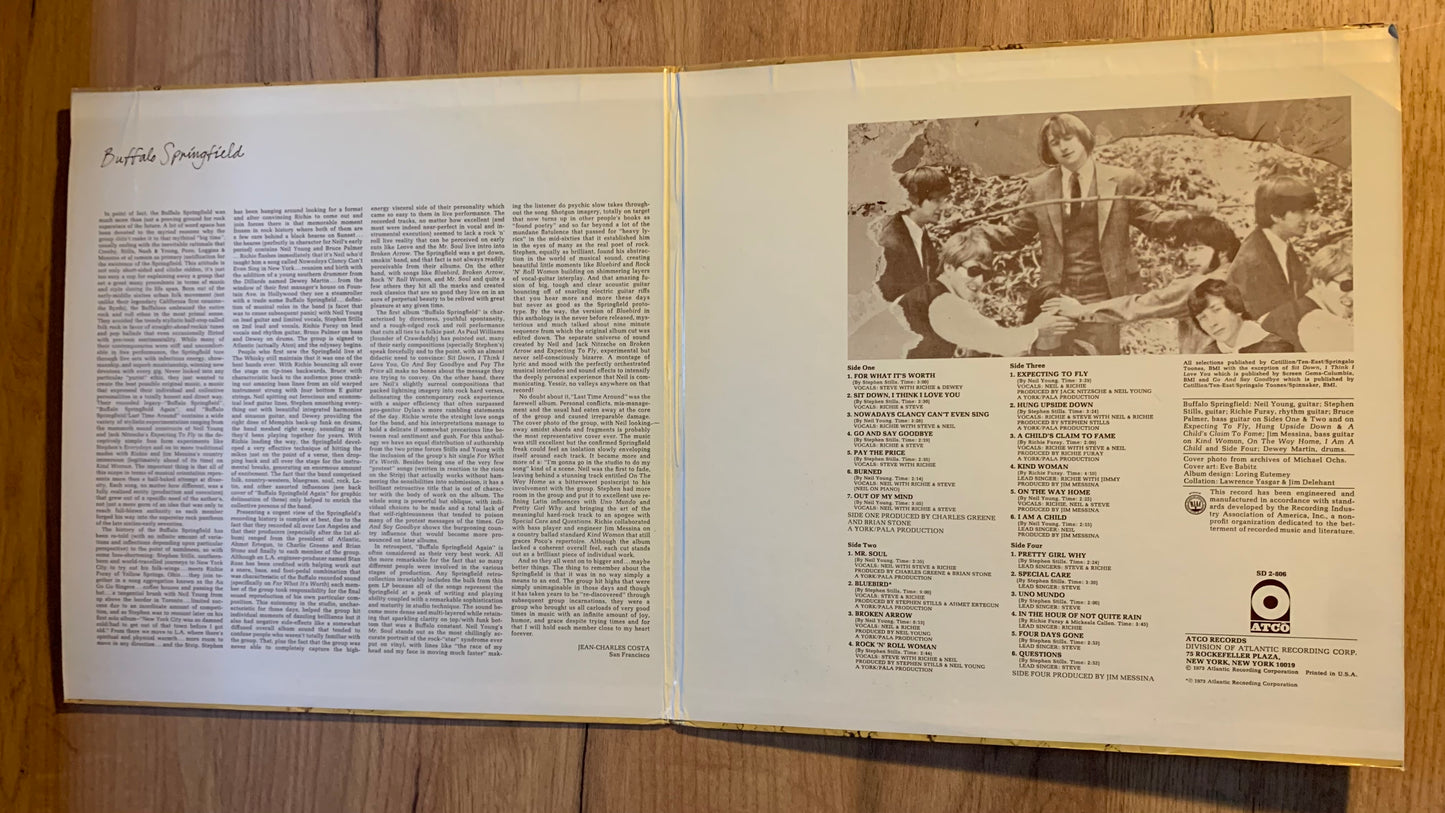 BUFFALO SPRINGFIELD...COMPIL...USA 1973...VG+/VG+)