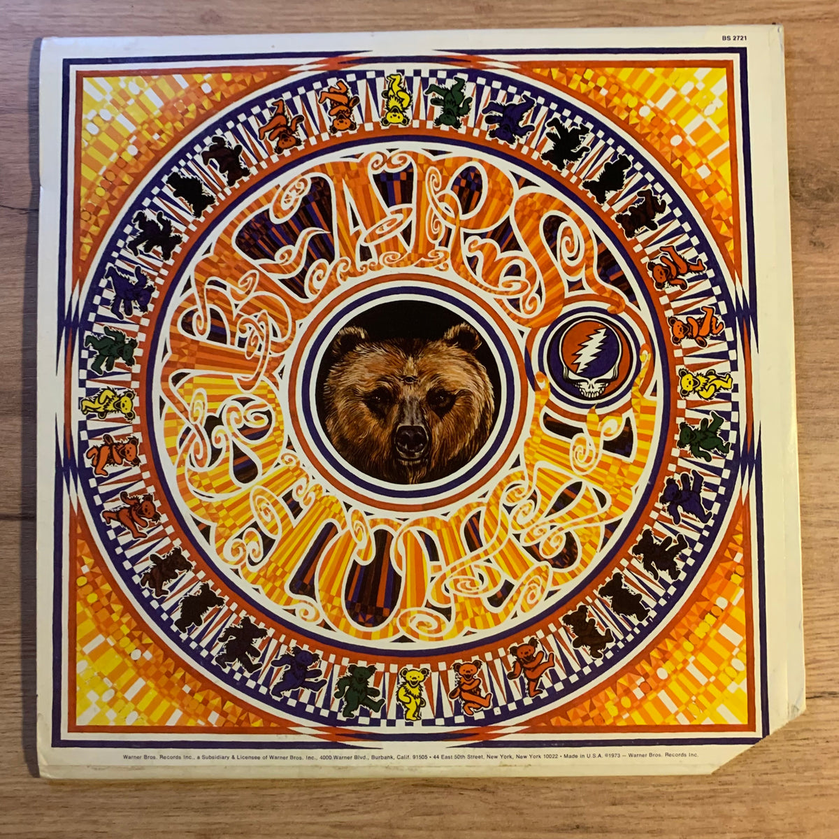 Pochette verso