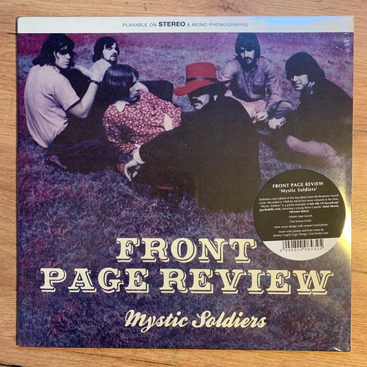 FRONT PAGE REVIEW - MYSTIC SOLDIERS...RE ESP 2014...SEALED