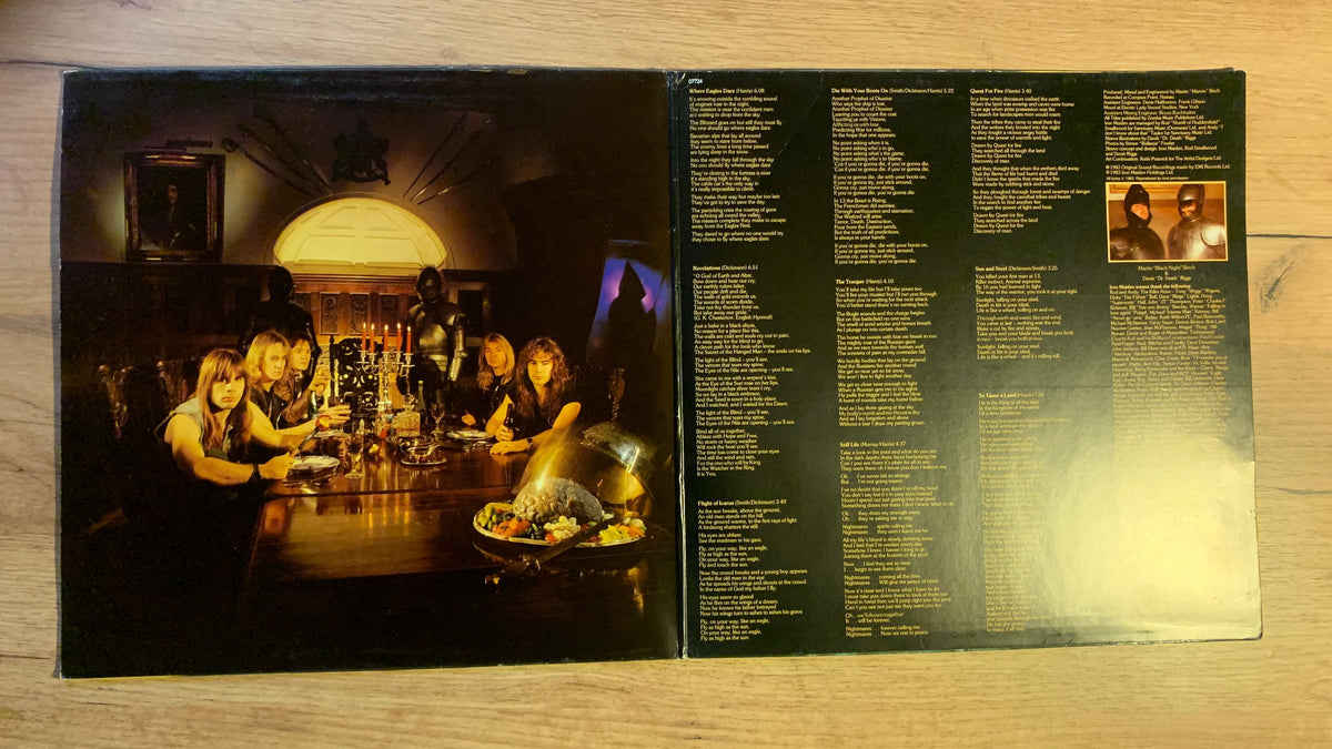 Piece of Mind pochette verso