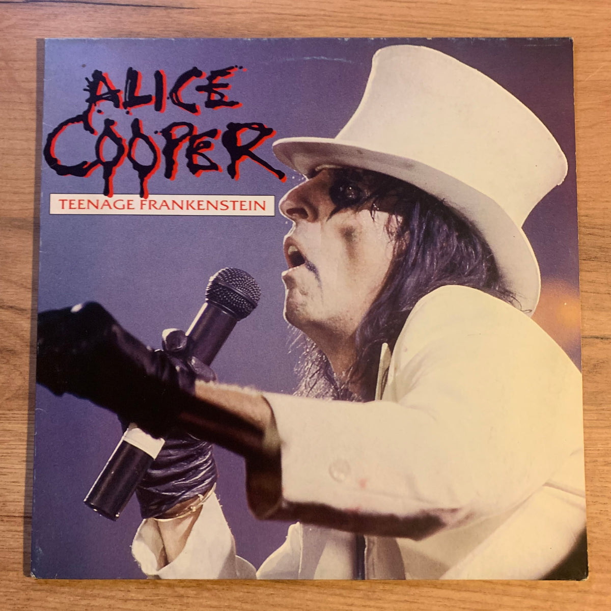 Alice Cooper Teenage Frankenstein pochette verso