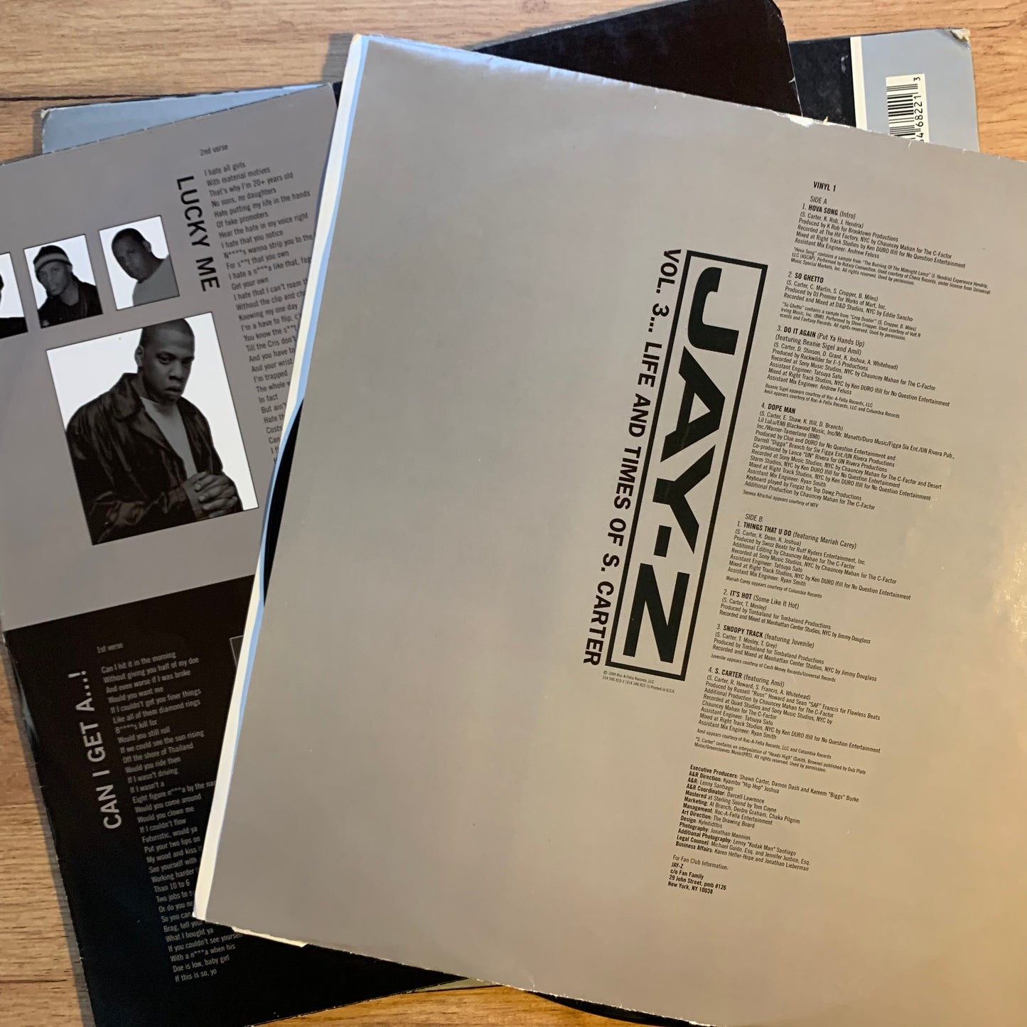 JAY-Z - VOL. 3... LIFE AND TIMES OF S. CARTER...OG US 1999...VG+/VG+