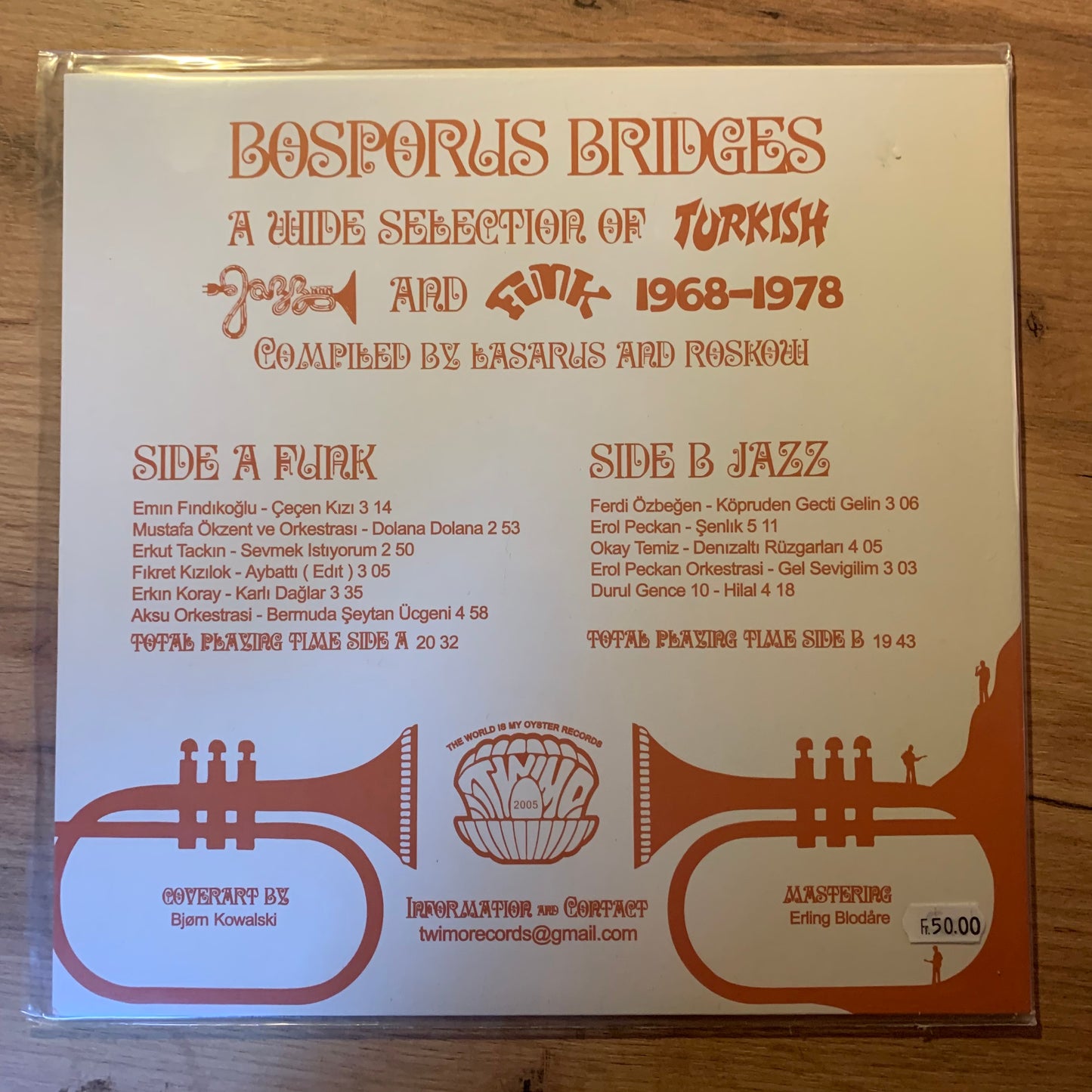 Bosporus Bridges...COMPIL GER 2021...VG+/EX
