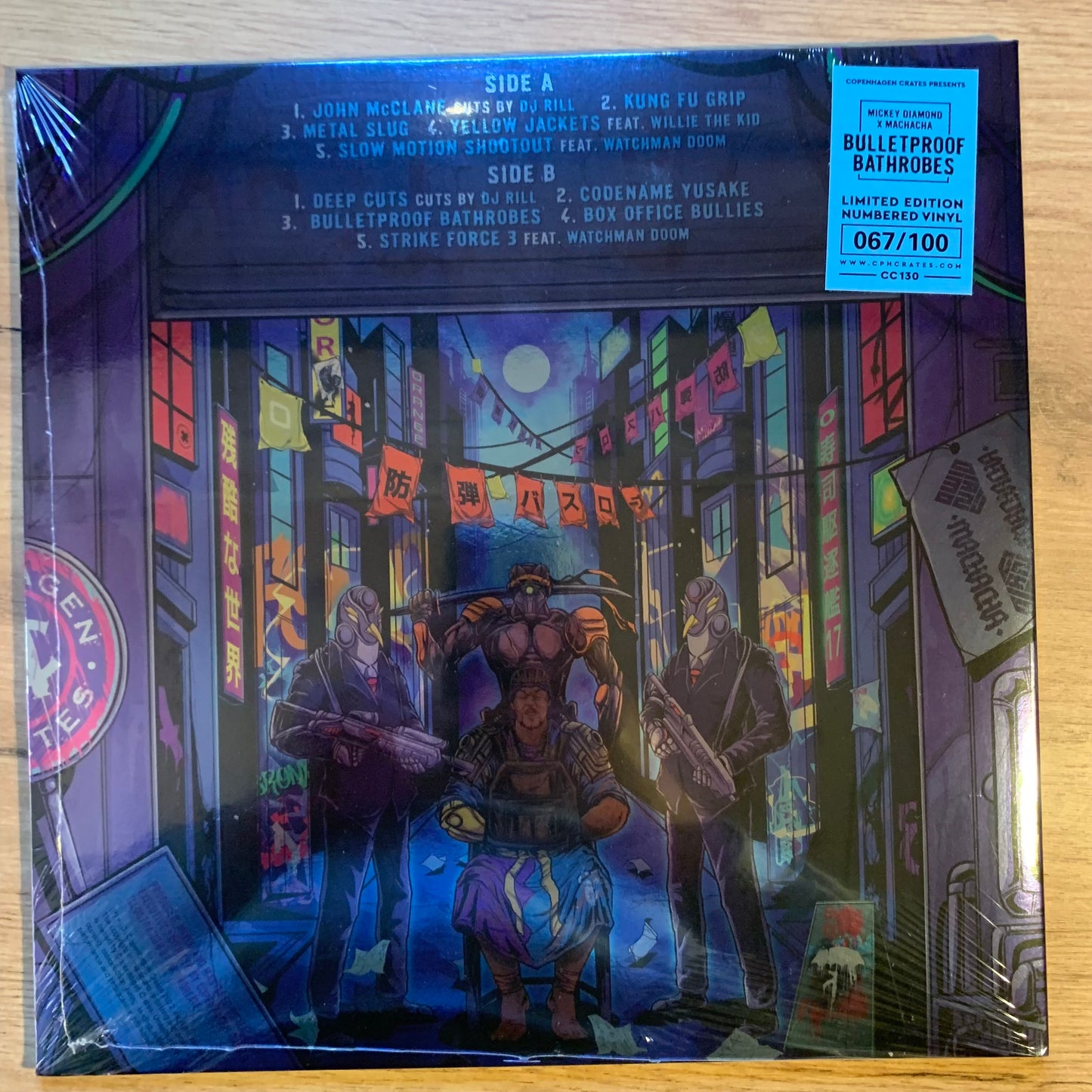 MICKEY DIAMOND X MACHACHA - BULLETPROOF BATHROBES...OG DEN 2022...SEALED