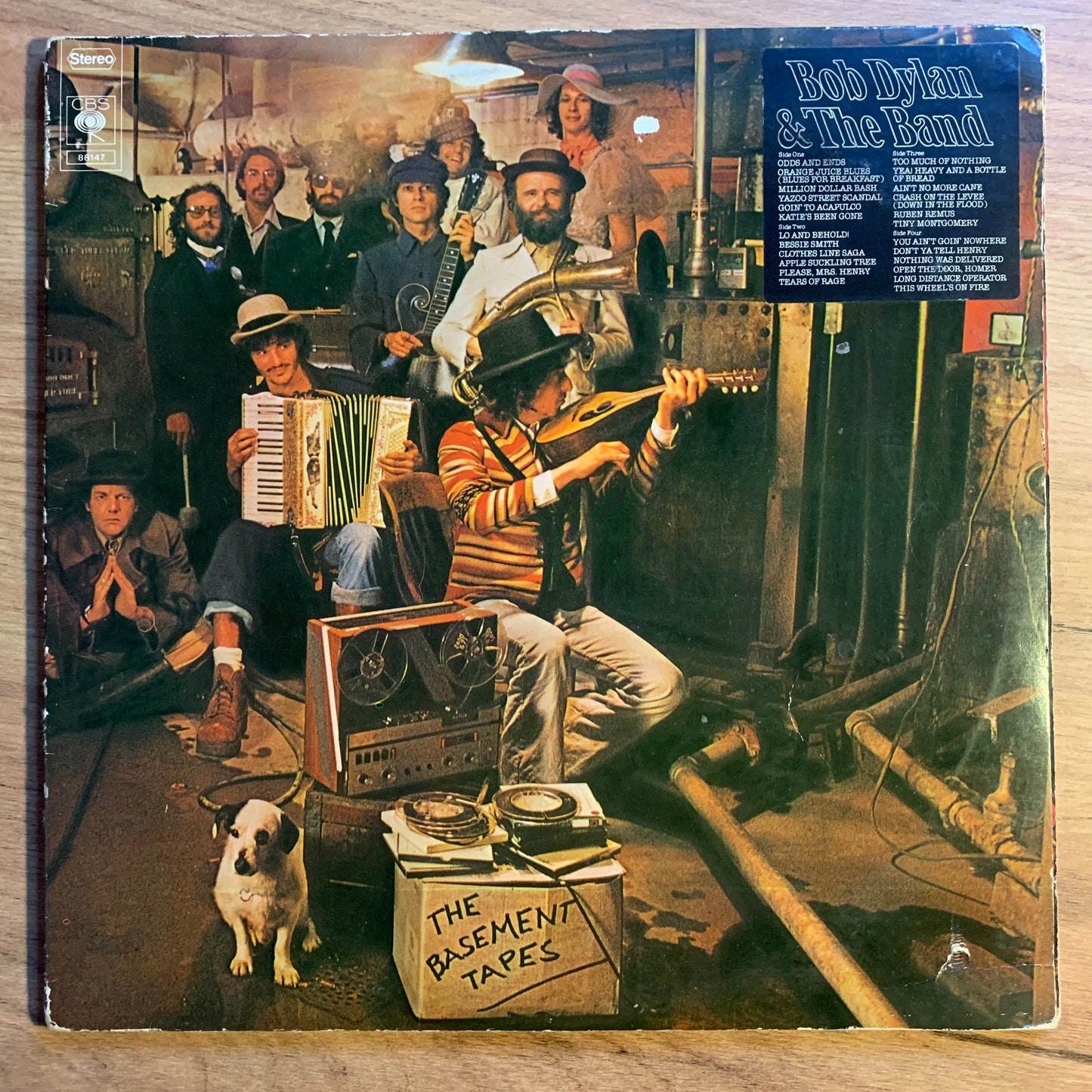 BOB DYLAN & THE BAND - THE BASEMENT TAPES...RE US...VG++/VG