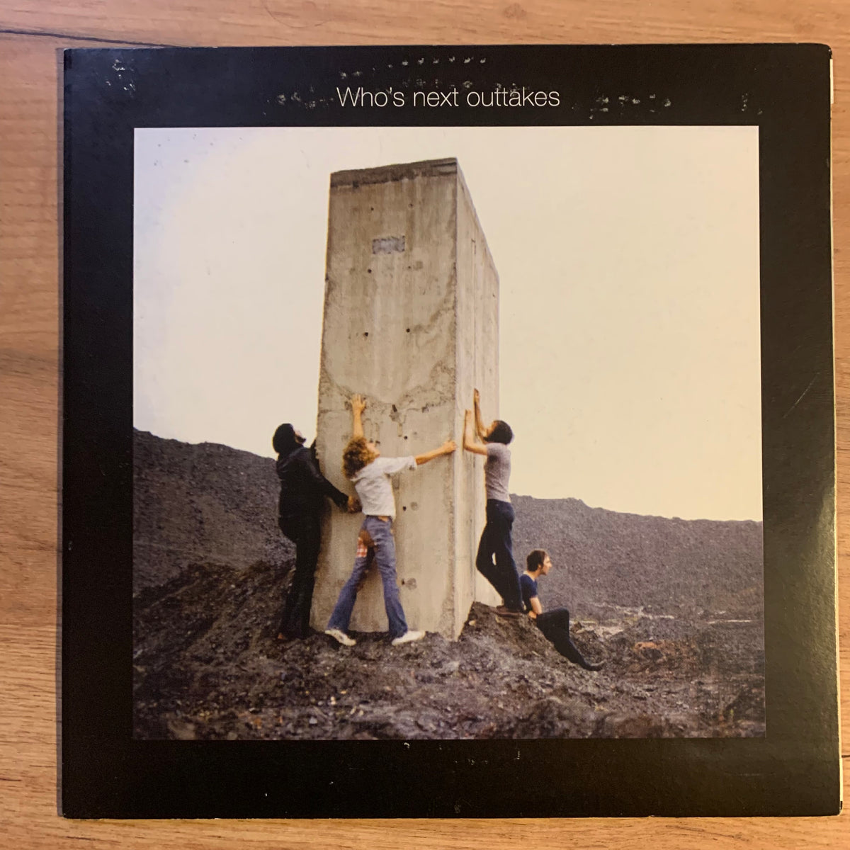 The Who Who's Next Outtakes pochette recto