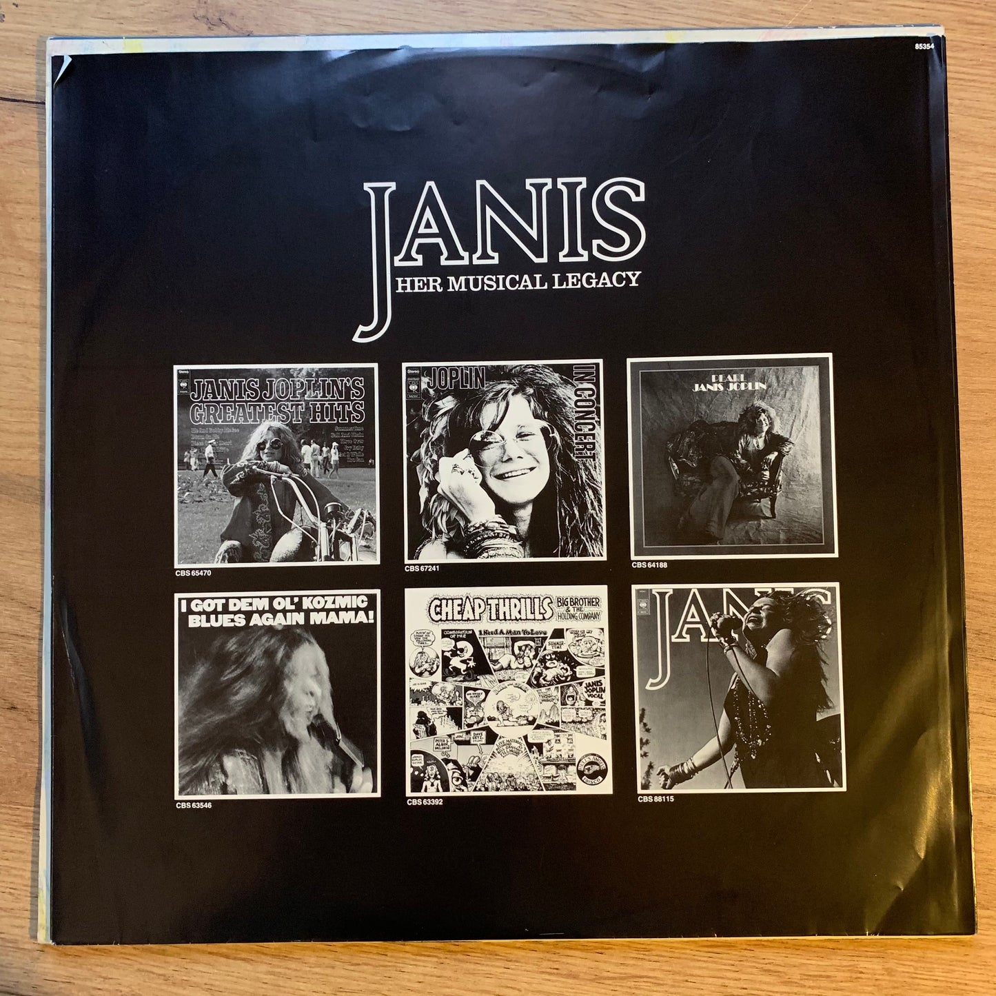 JANIS JOPLIN - FAREWELL SONG...OG EU 1982...EX/VG+