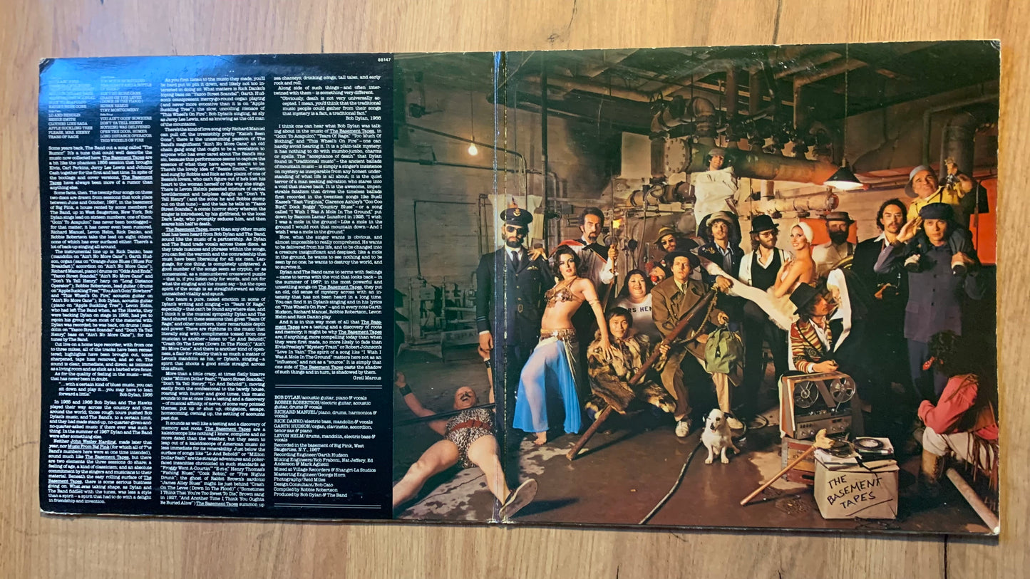 BOB DYLAN & THE BAND - THE BASEMENT TAPES...RE US...VG++/VG