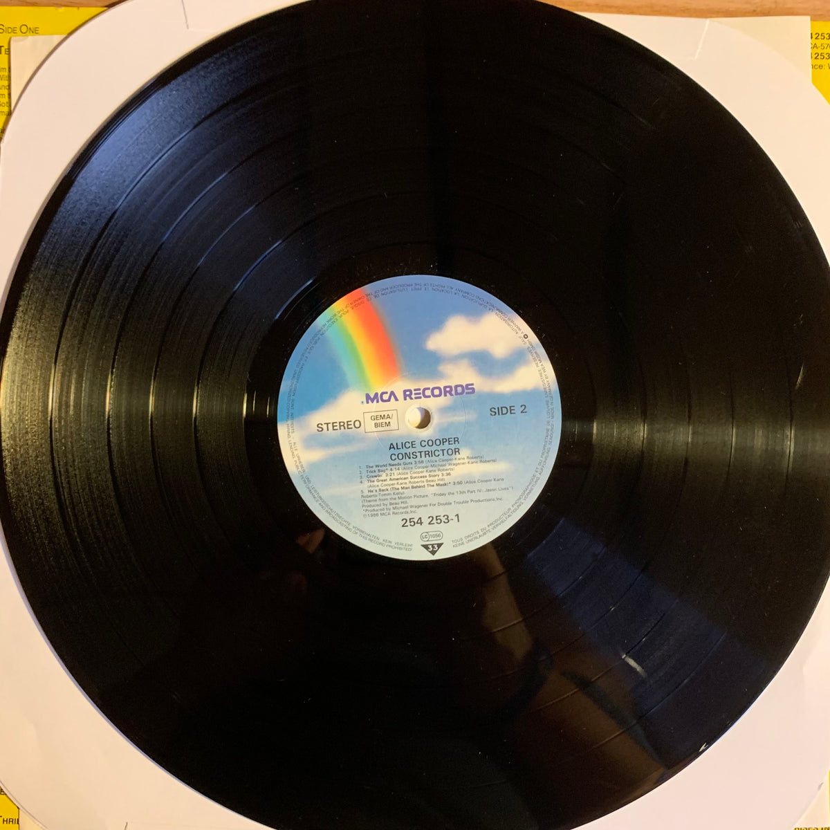 Alice Cooper Constrictor - disque MCA