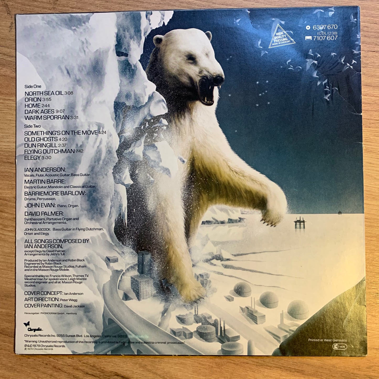 JETHRO TULL - STORMWATCH...OG GER 1979...VG++/VG++