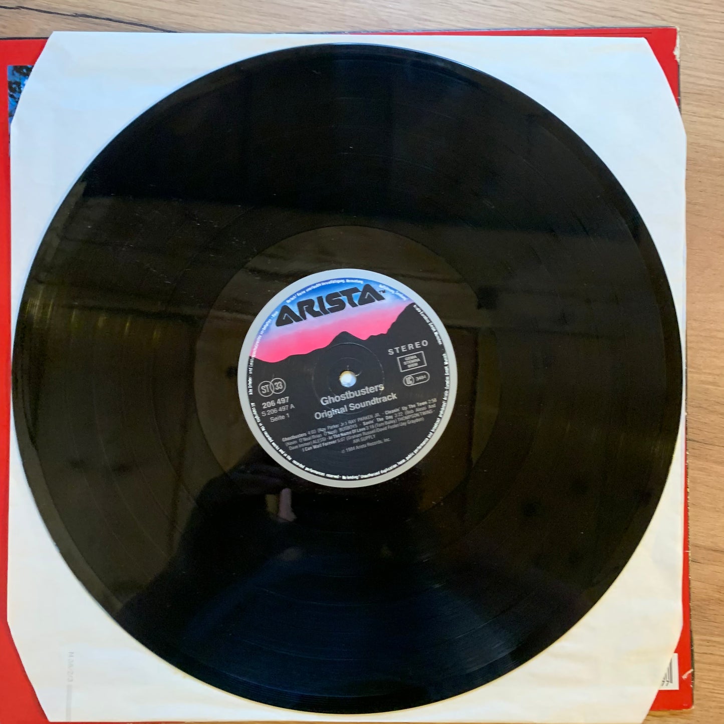 GHOSTBUSTERS - ORIGINAL SOUNDTRACK ALBUM...OG EU 1984...VG+/VG