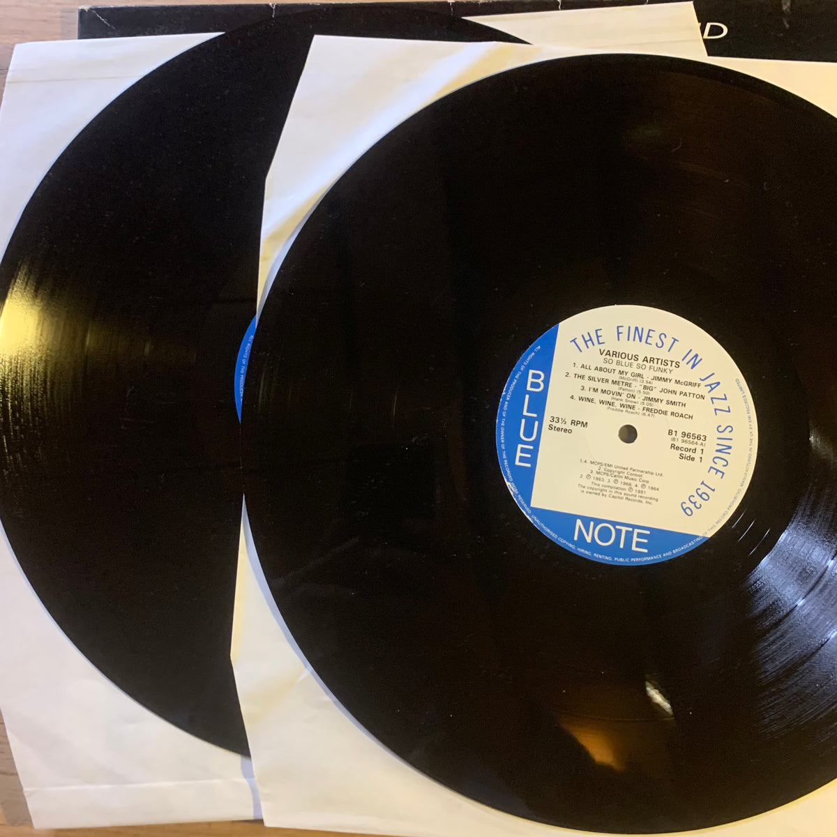 So Blue So Funky Heroes of the Hammond : les deux disques