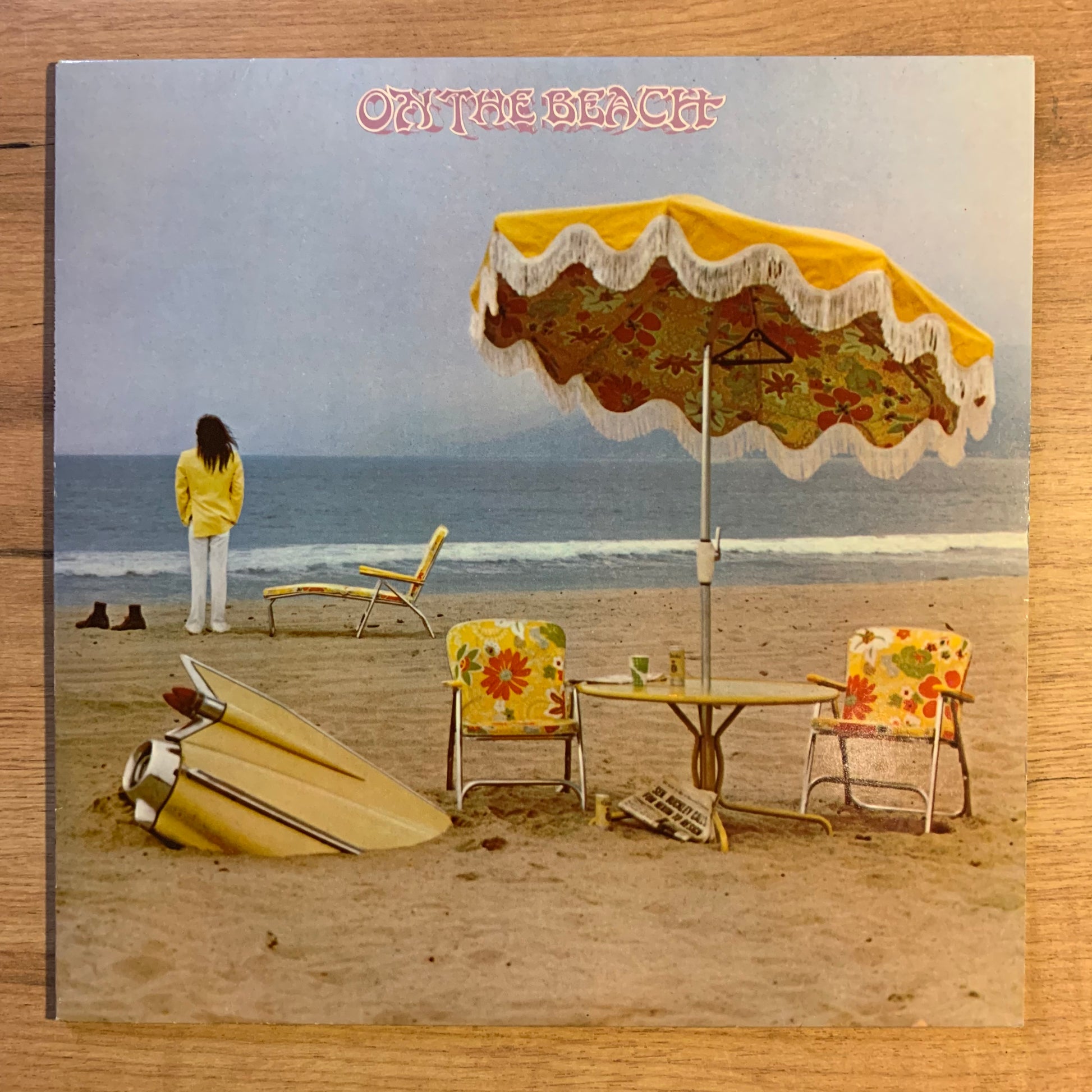 Neil Young - On the Beach - Pochette recto