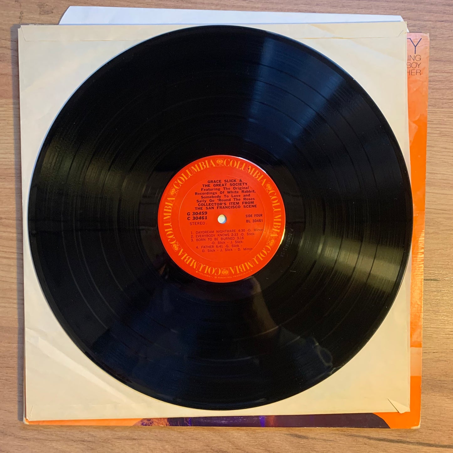 GRACE SLICK & THE GREAT SOCIETY - COLLECTOR'S ITEM...LP US...VG+/VG