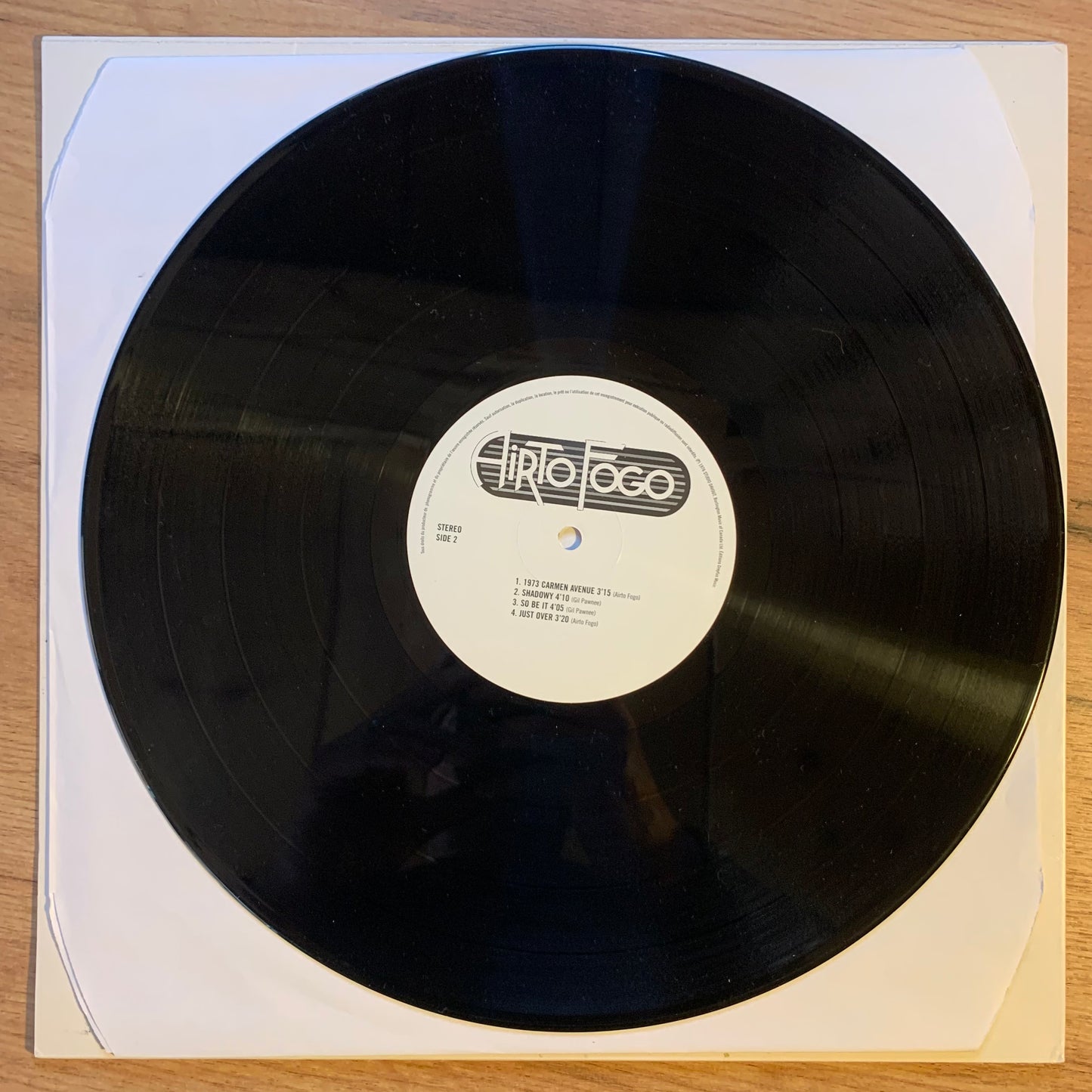 AIRTO FOGO - AIRTO FOGO...RE CAN 2001...VG+/EX