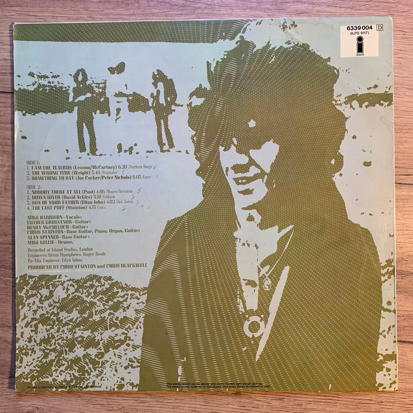 SPOOKY TOOTH - THE LAST PUFF...OG GER 1970...VG+/VG+
