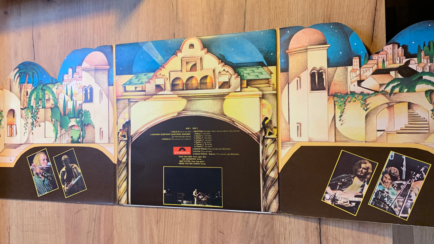 FOCUS - FOCUS AT THE RAINBOW...LP UK 1973...VG/VG+