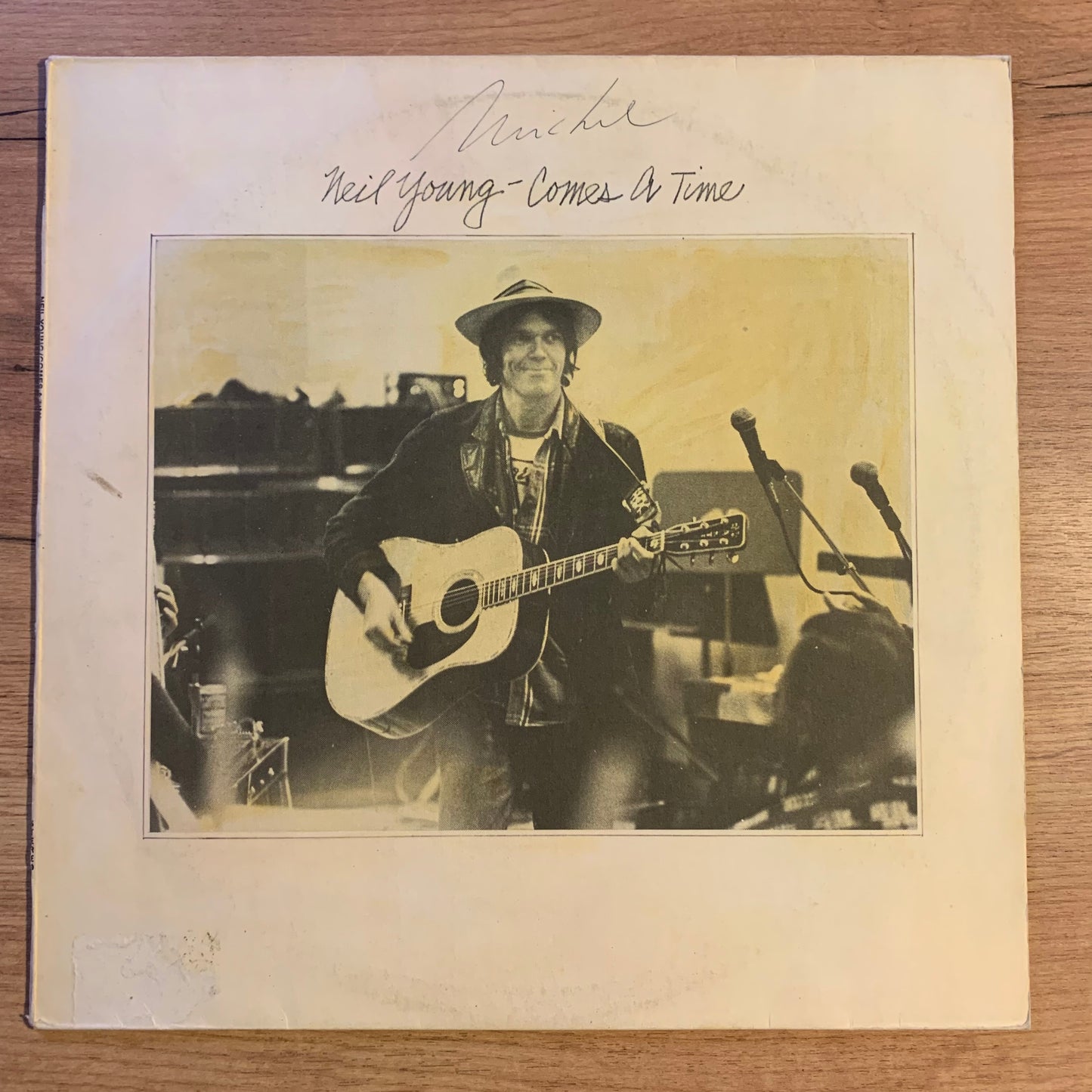 Neil Young - Comes a Time - Pochette recto