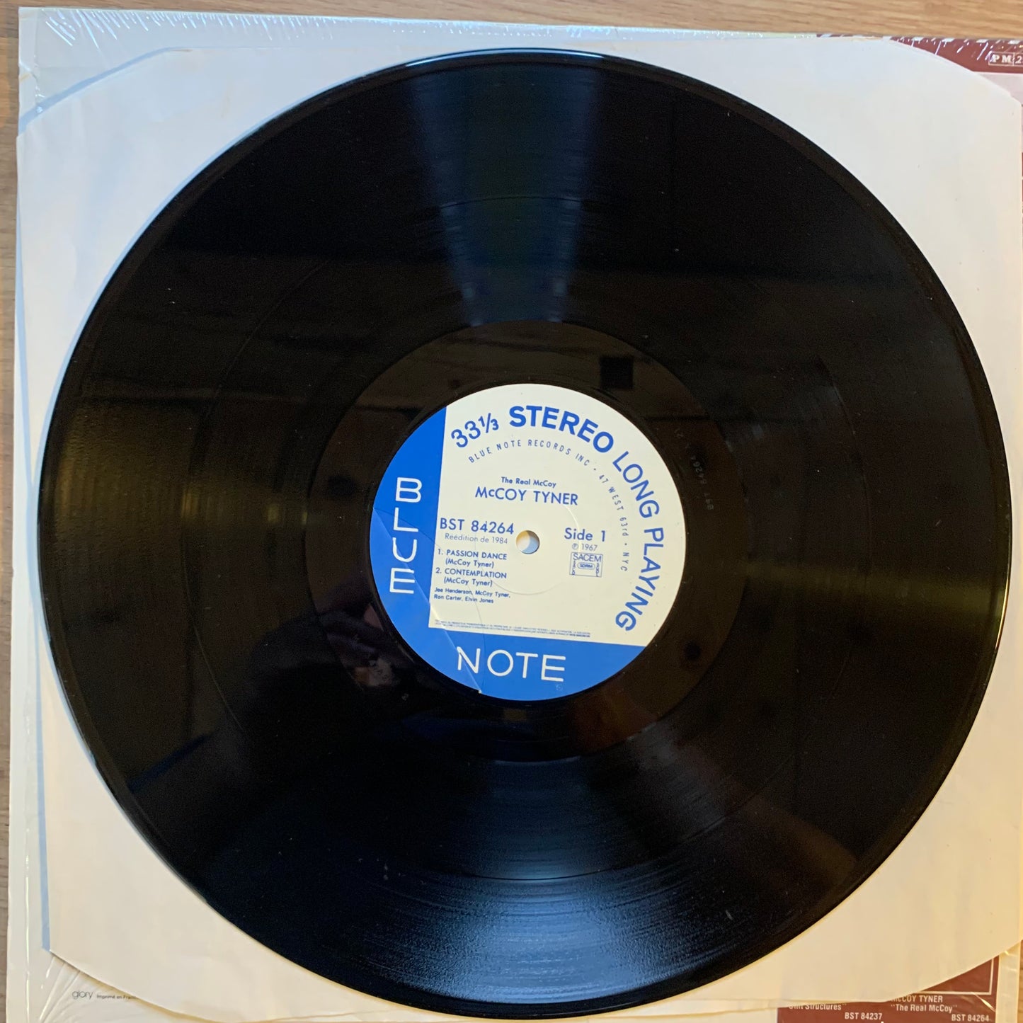 MCCOY TYNER - THE REAL MCCOY...RE FR 1984...EX/EX