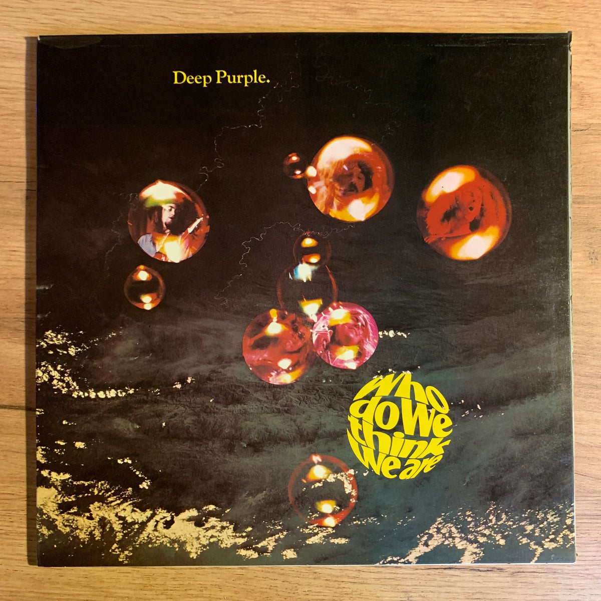 Deep Purple Who Do We Think We Are, pochette recto