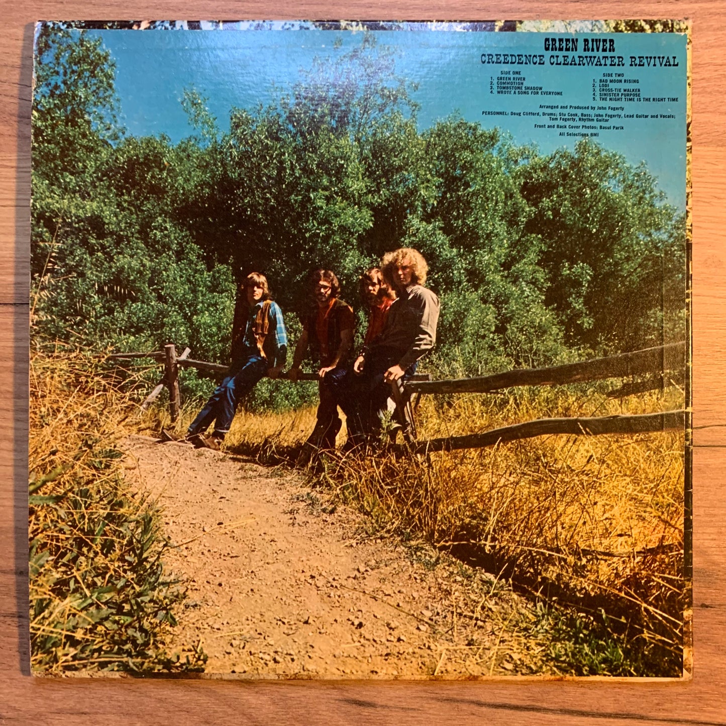 CCREEDENCE CLEARWATER REVIVAL - GREEN RIVER...OG CAN 1969...VG/VG+