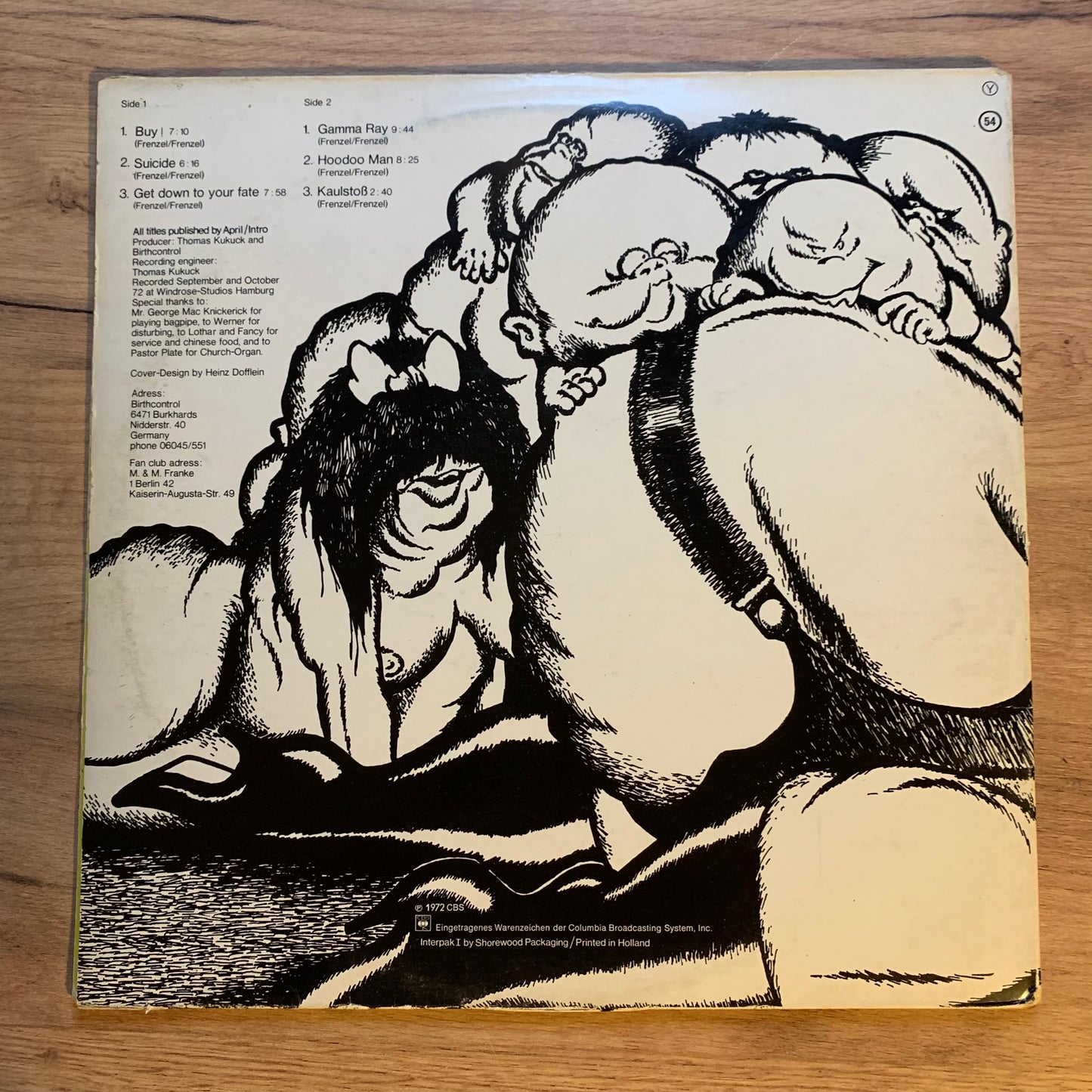Birth Control – Hoodoo Man...RE EU... VG/VG