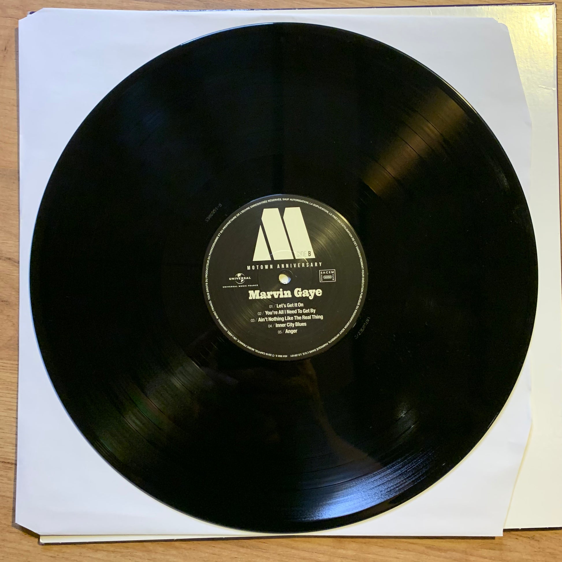 Marvin Gaye - Motown Anniversary - Étiquette état