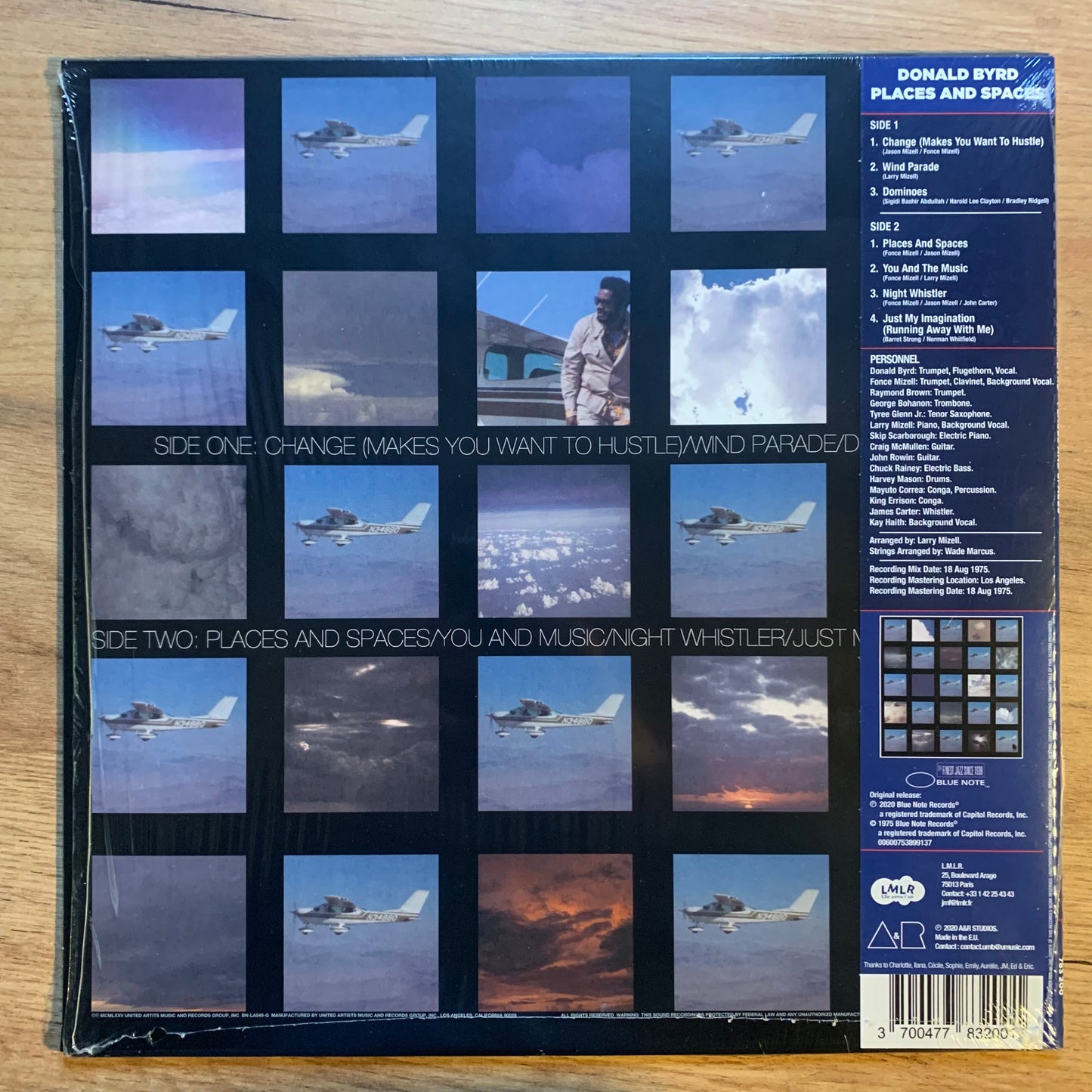 DONALD BYRD - PLACES AND SPACES...RE EU 2020...EX/EX