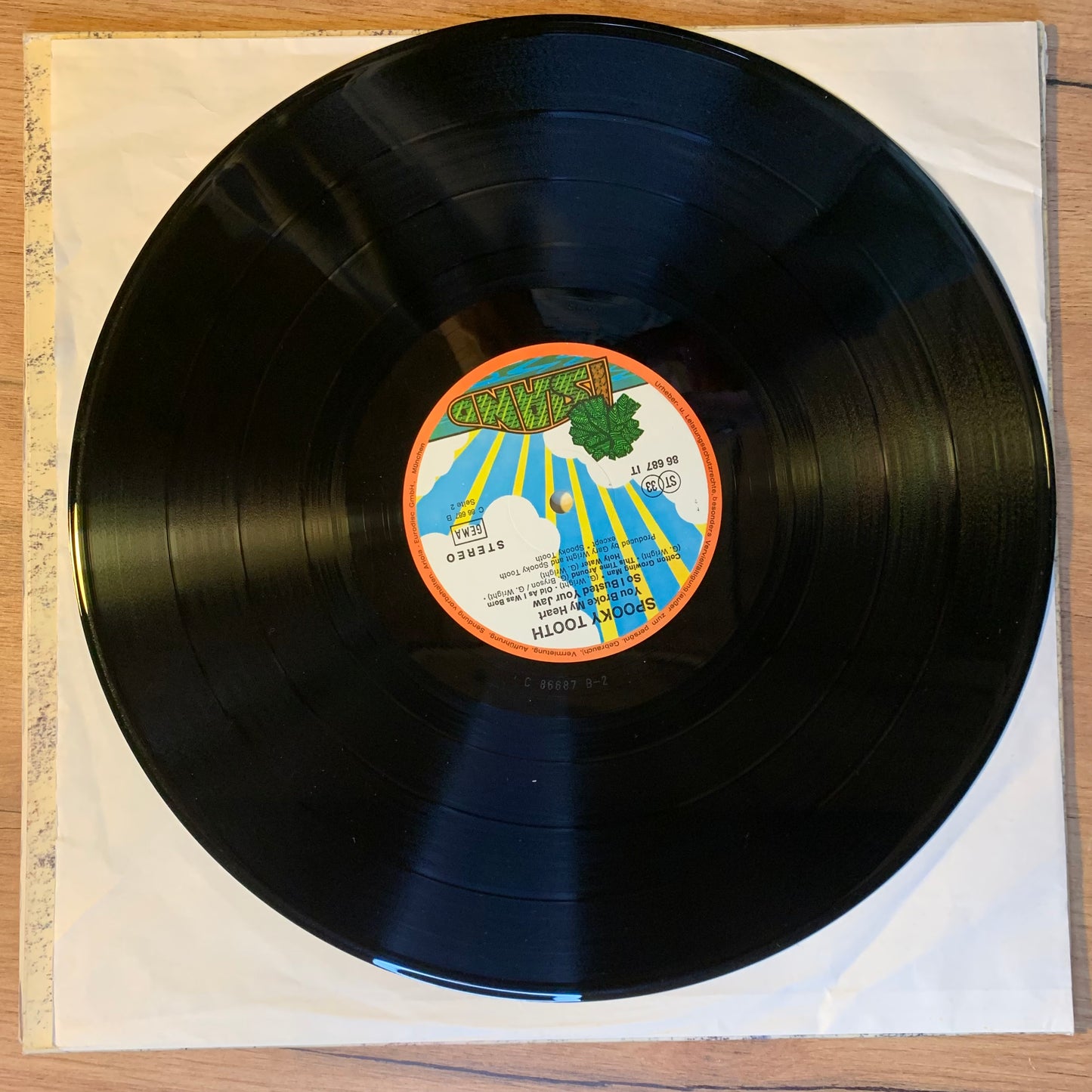 SPOOKY TOOTH - YOU BROKE...OG GER 1973...VG++/VG++